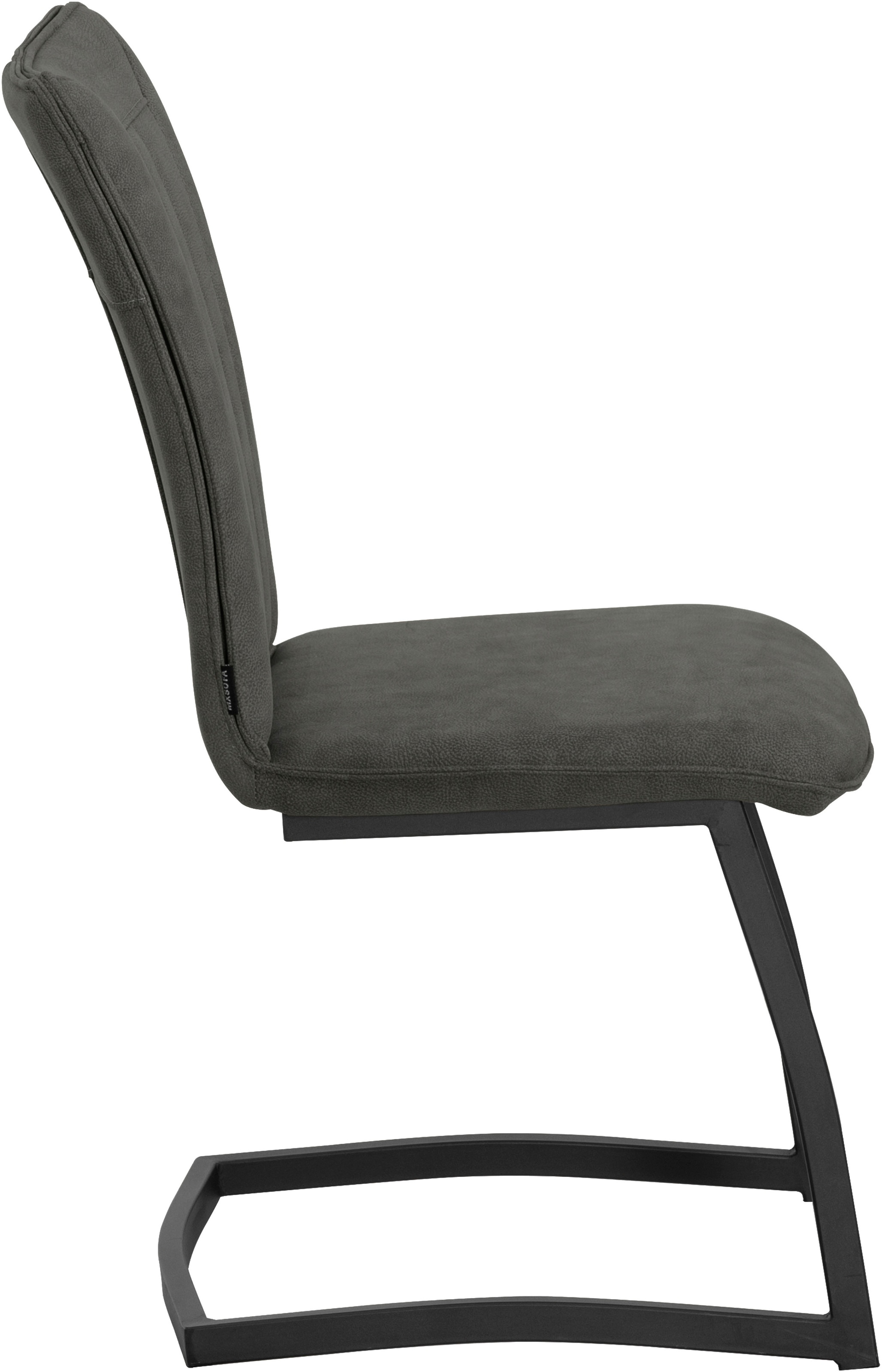 OMG Design Freischwinger »Amara«, (Set), 1 St., Stoff, Esszimmerstuhl, Küchenstuhl, pflegeleichter Bezug