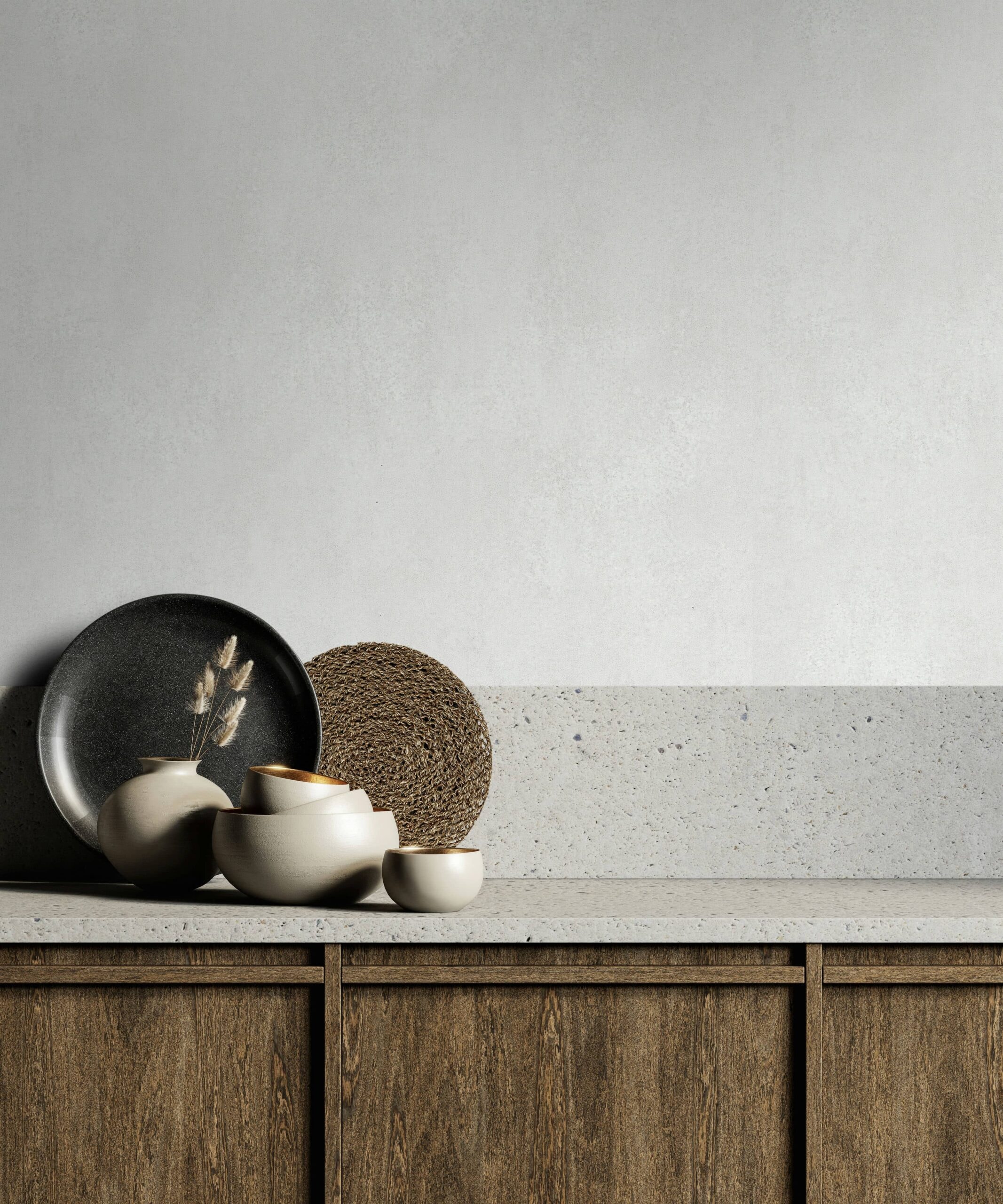 Marburg Vliestapete »Tapete Plain Concrete« uni geprägt moderne Vliestapete für Wohnzimmer Schlafzimmer Küche