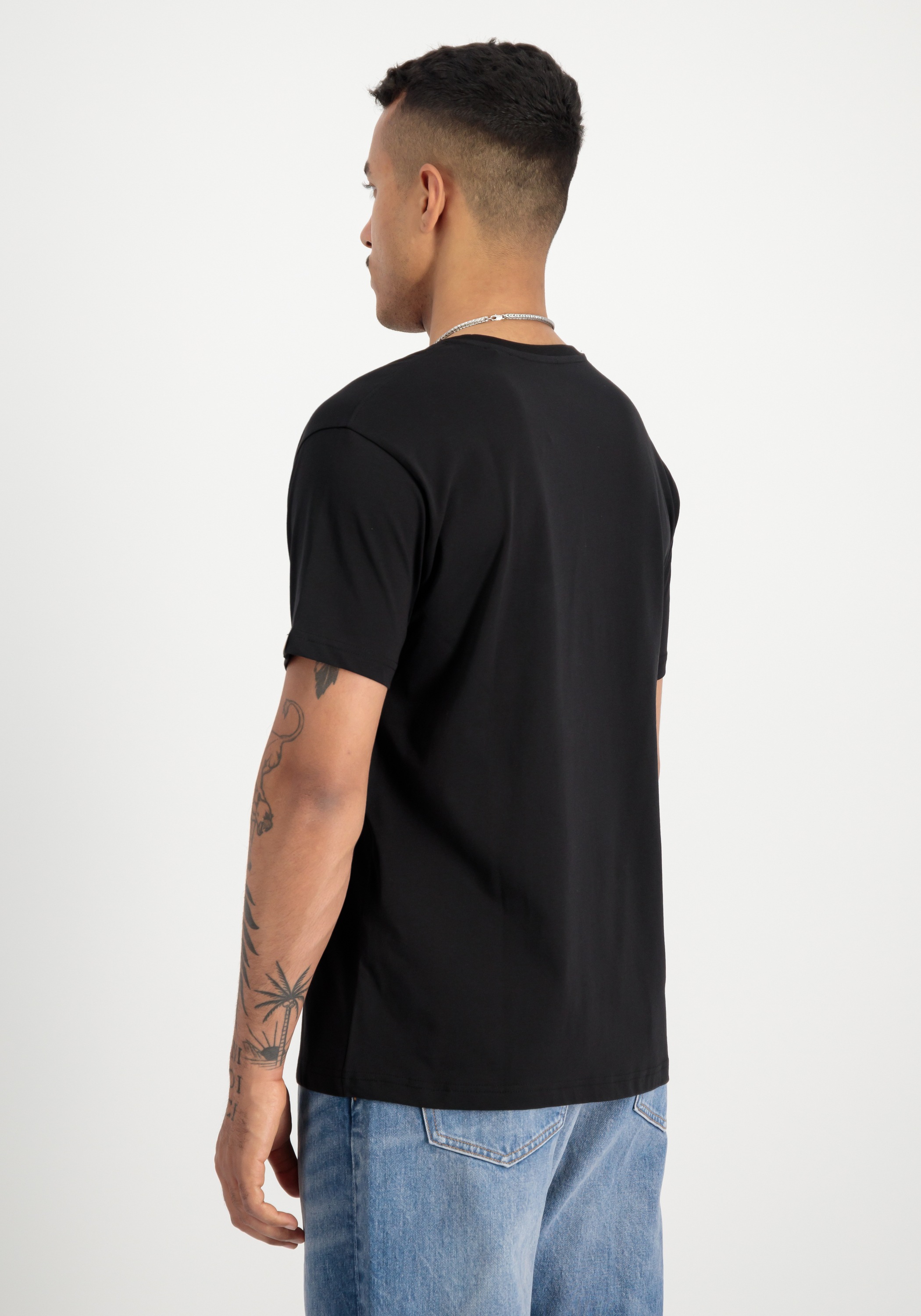 Alpha Industries T-Shirt »Alpha Industries Men - T-Shirts Basic T-Shirt BL TPU«