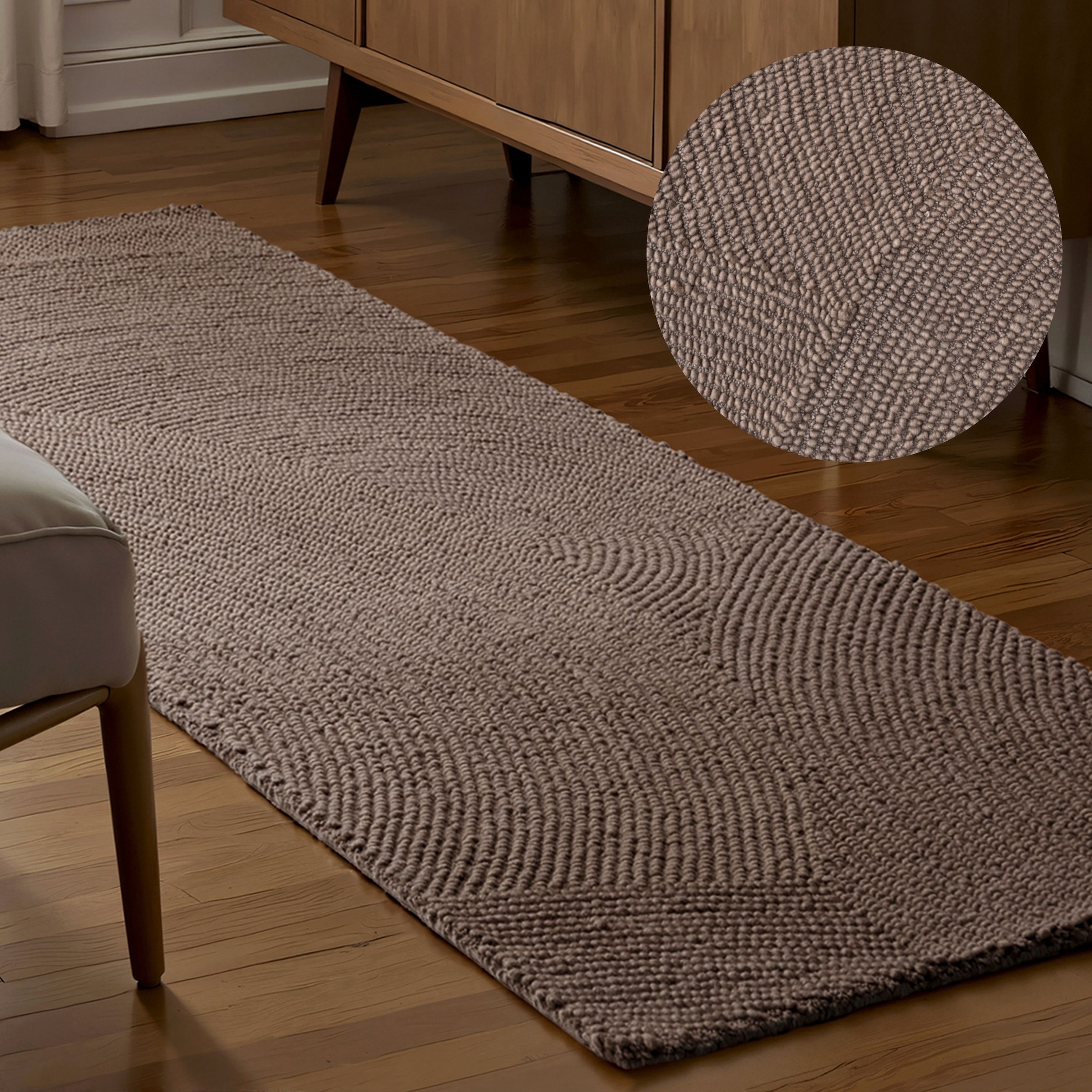 HANSE Home Wollteppich »Eleni«, rechteckig, 18 mm Höhe, Handgetuftet, Wolle günstig online kaufen