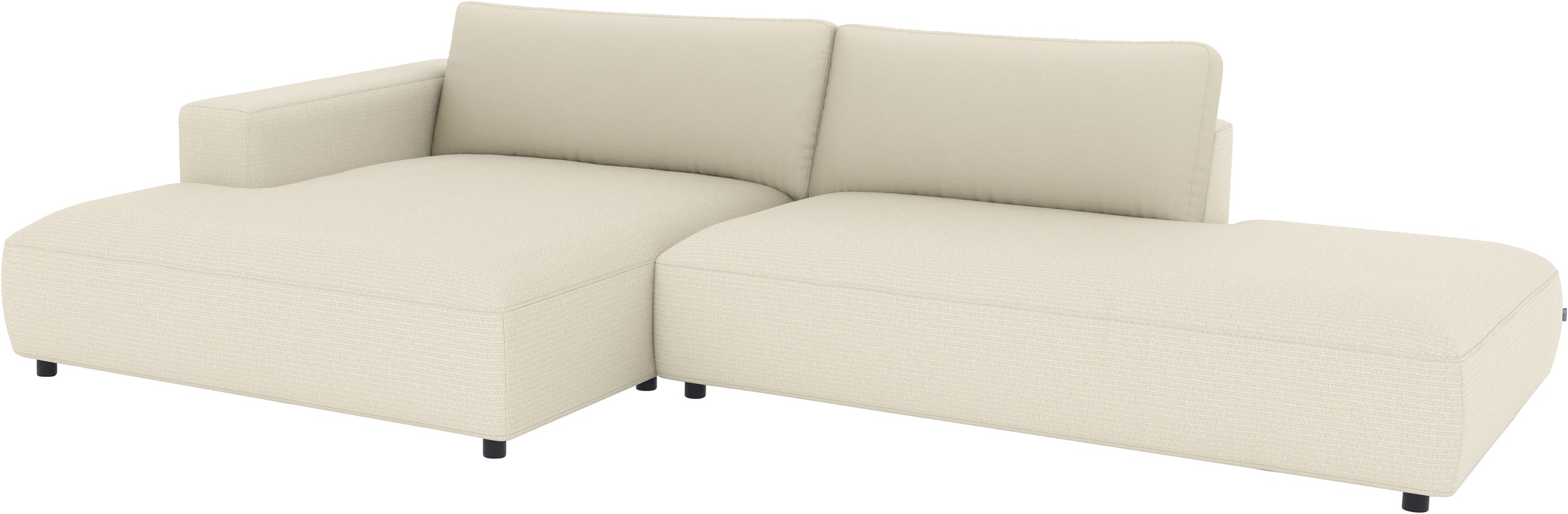 Musterring Ecksofa »Lucia«, verschiedene Farben, großer Longchair mit Armlehne, B330 x T190 cm