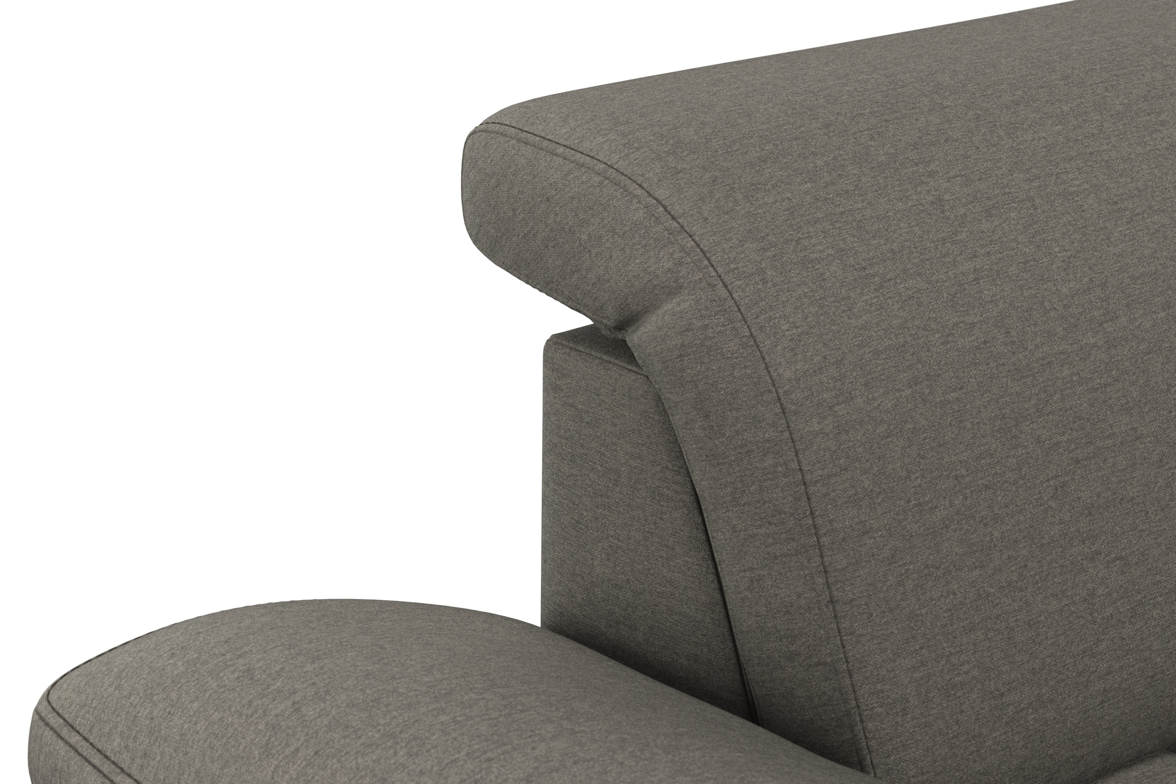 sit&more Ecksofa »Cool L-Form«, wahlweise mit Kopfteilverstellung und Vorziehsitz motorisch