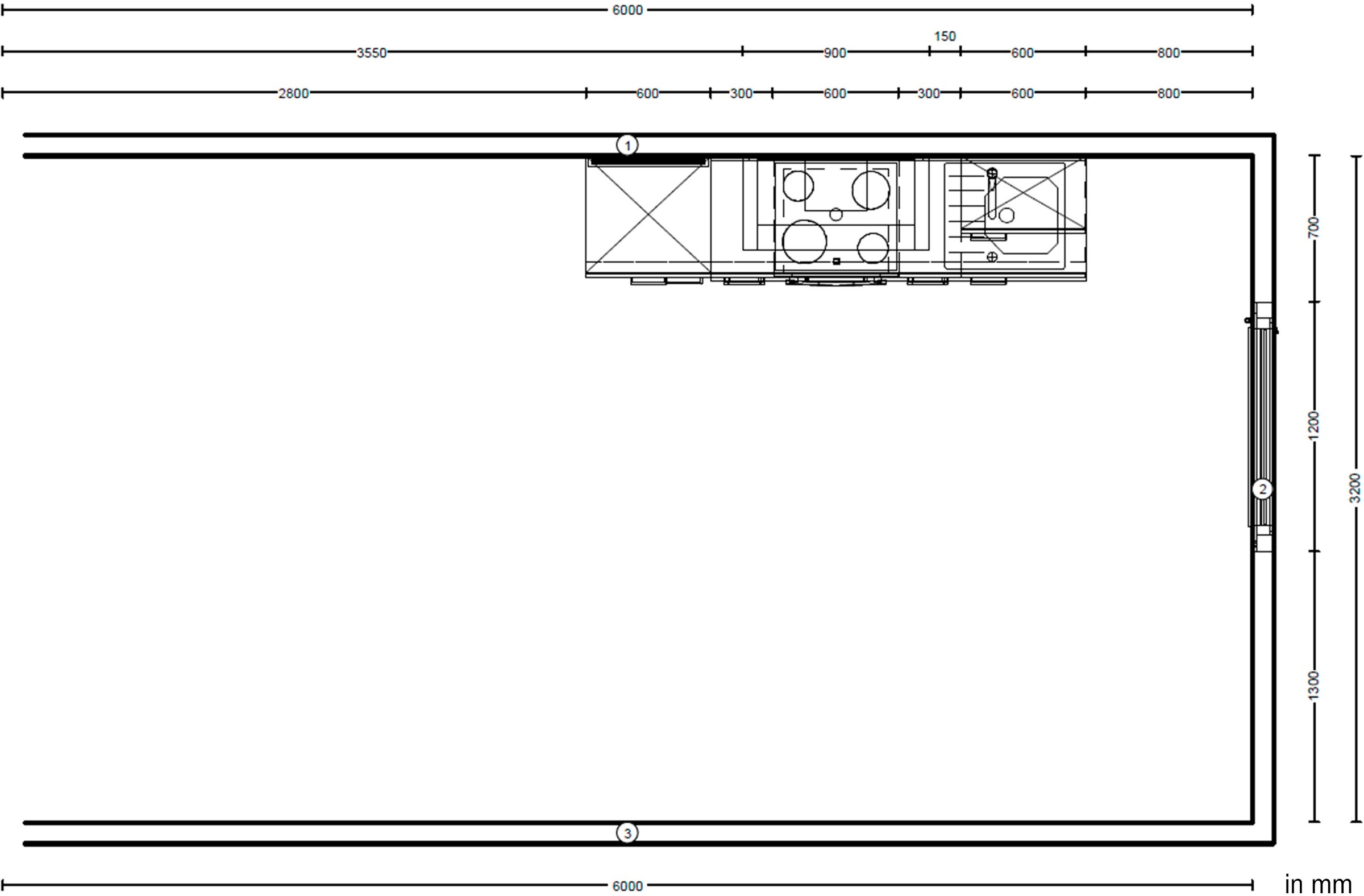 nobilia® Küchenzeile »"Touch I"« vormontiert, Ausrichtung wählbar, Breite 240 cm, wahlw. mit E-Geräten
