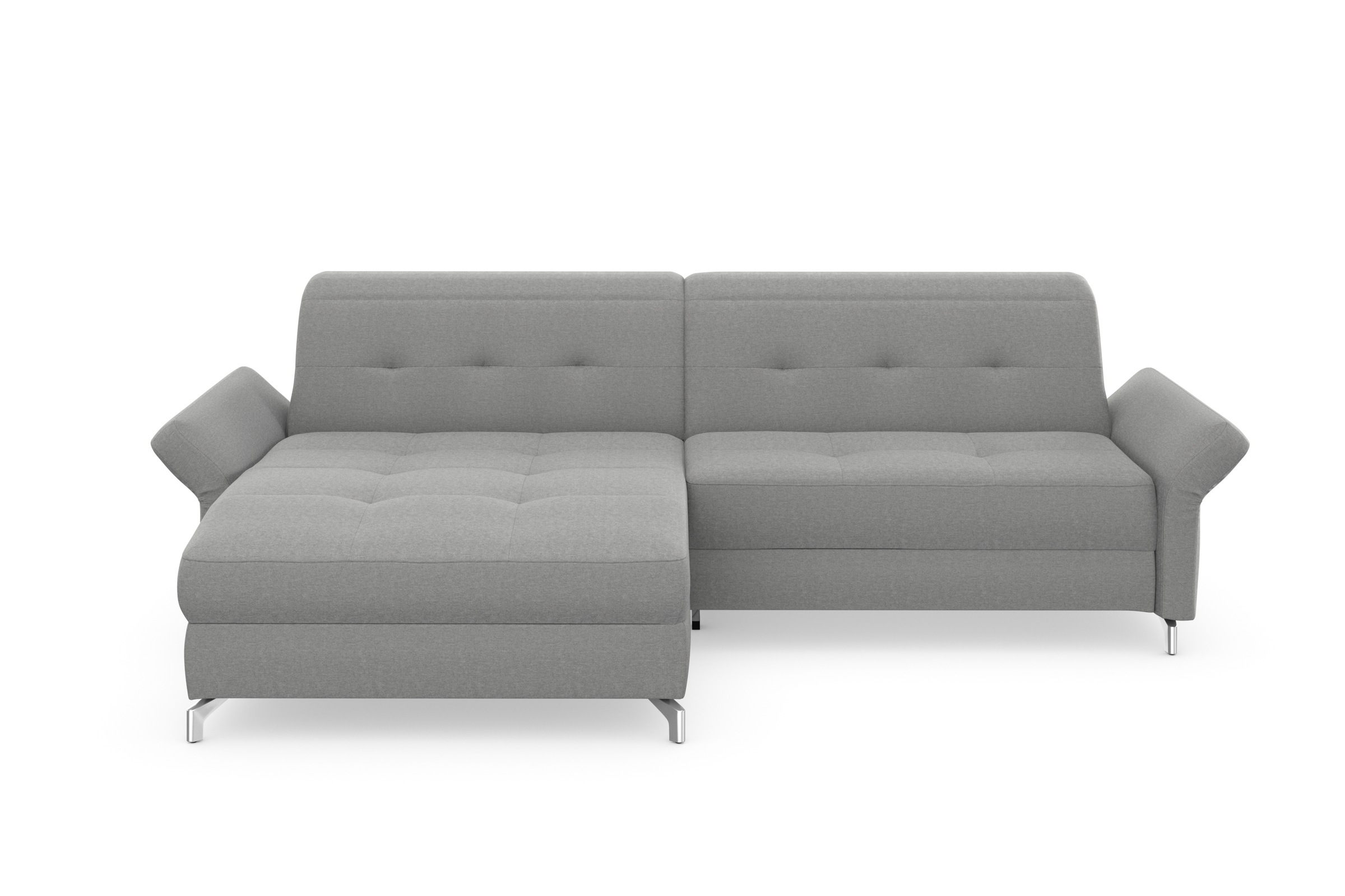 Home affaire Ecksofa »Maredo L-Form« Federkern, wahlweise auch mit Kopfteil günstig online kaufen