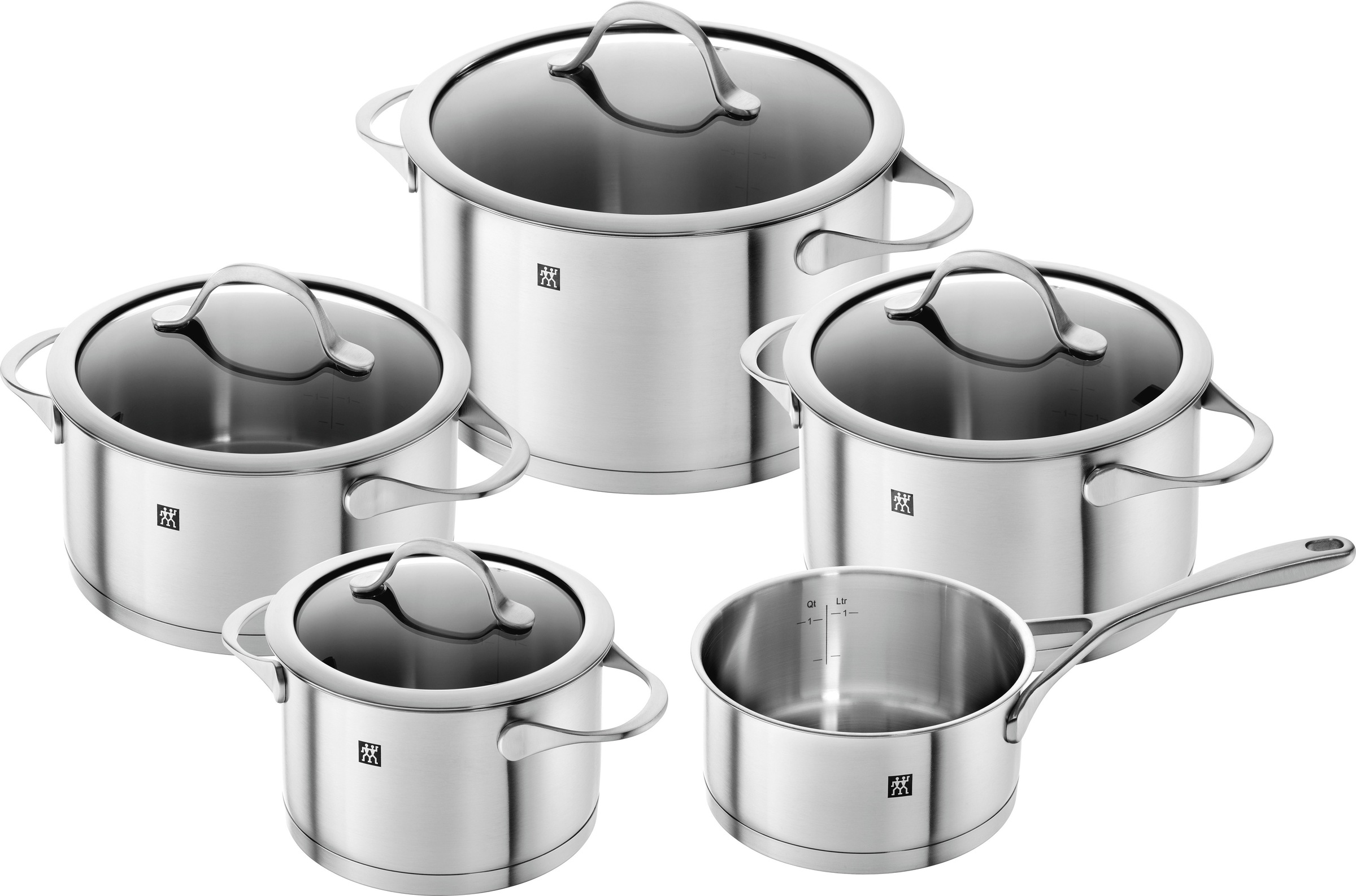 Zwilling Topf-Set »Essence« Set, je 1 Kochtopf Ø 16/20/24 cm, 1 Bratentopf günstig online kaufen