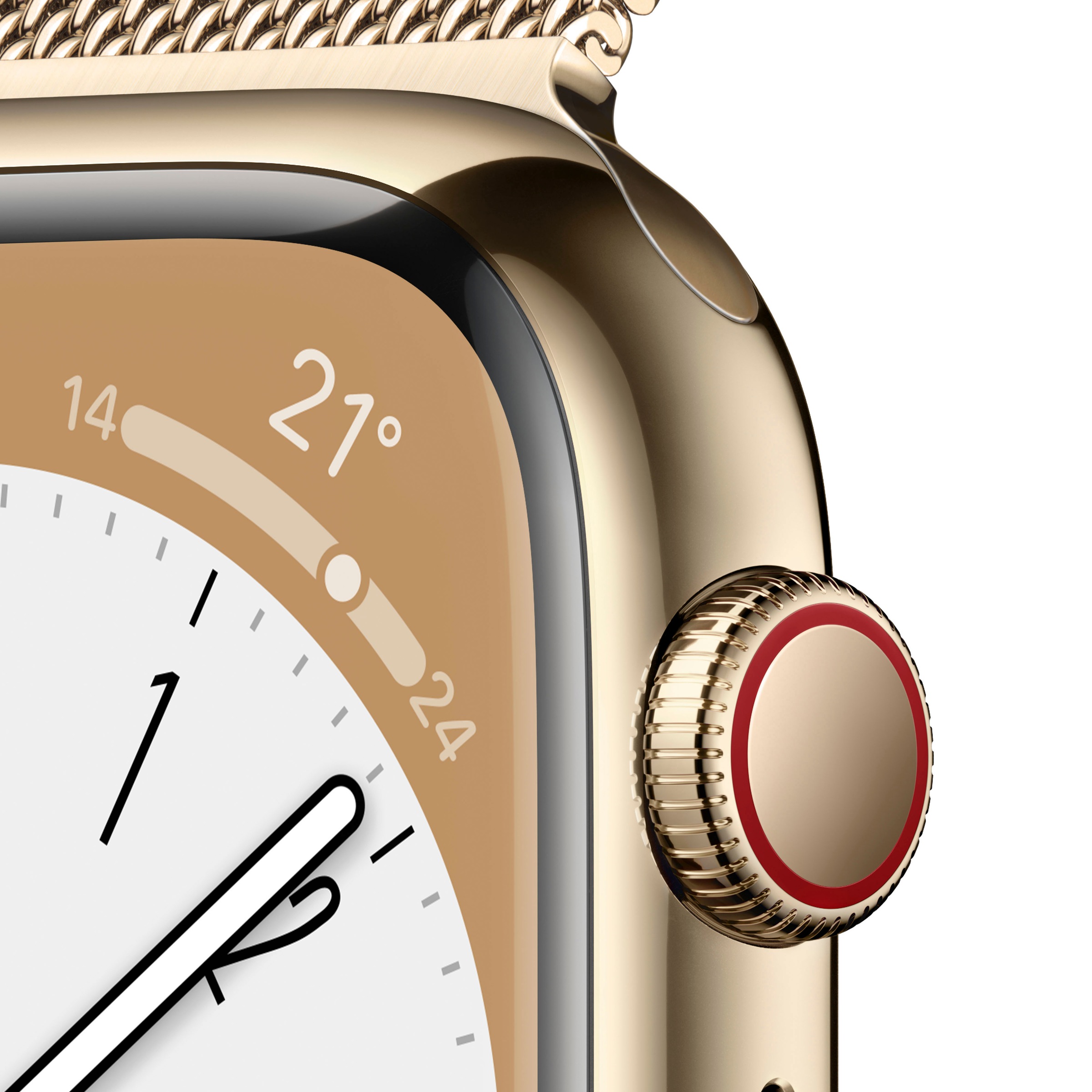4. Bild von Apple Watch »Watch Series 8 GPS + Cellular 45mm Edelstahl Milanaise«, Die Zukunft der Gesundheit. Am Handgelenk.)