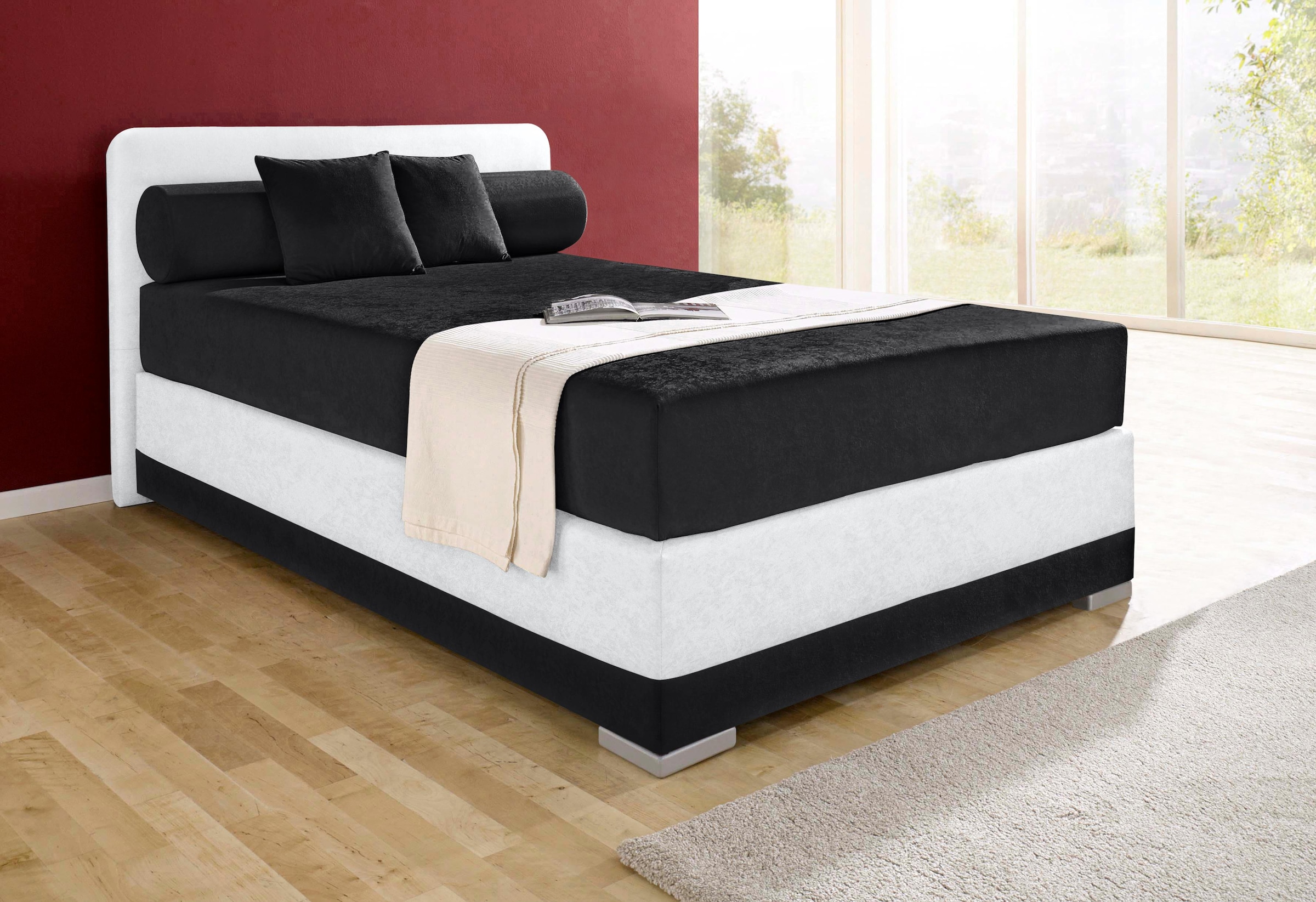 Maintal Boxspringbett »Lago«, in 3 verschiedenen Matratzenarten, H2 oder H3 günstig online kaufen