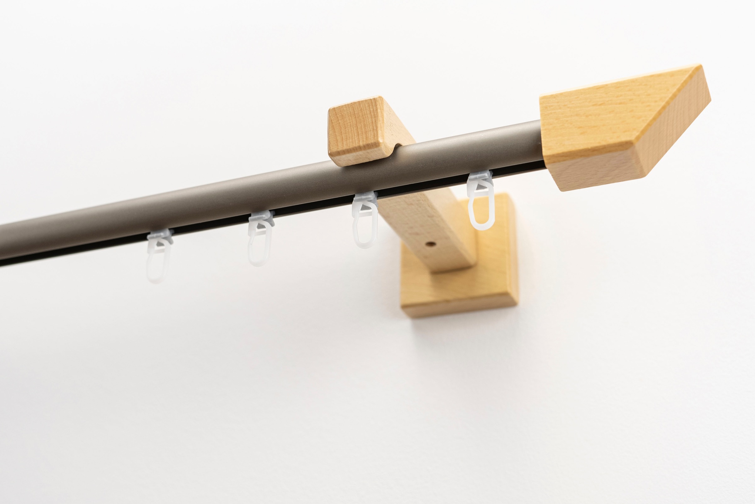 GARESA Gardinenschiene »Cubus, Quadros Innenlauf« 1 läufig-läufig Wunschmaß günstig online kaufen