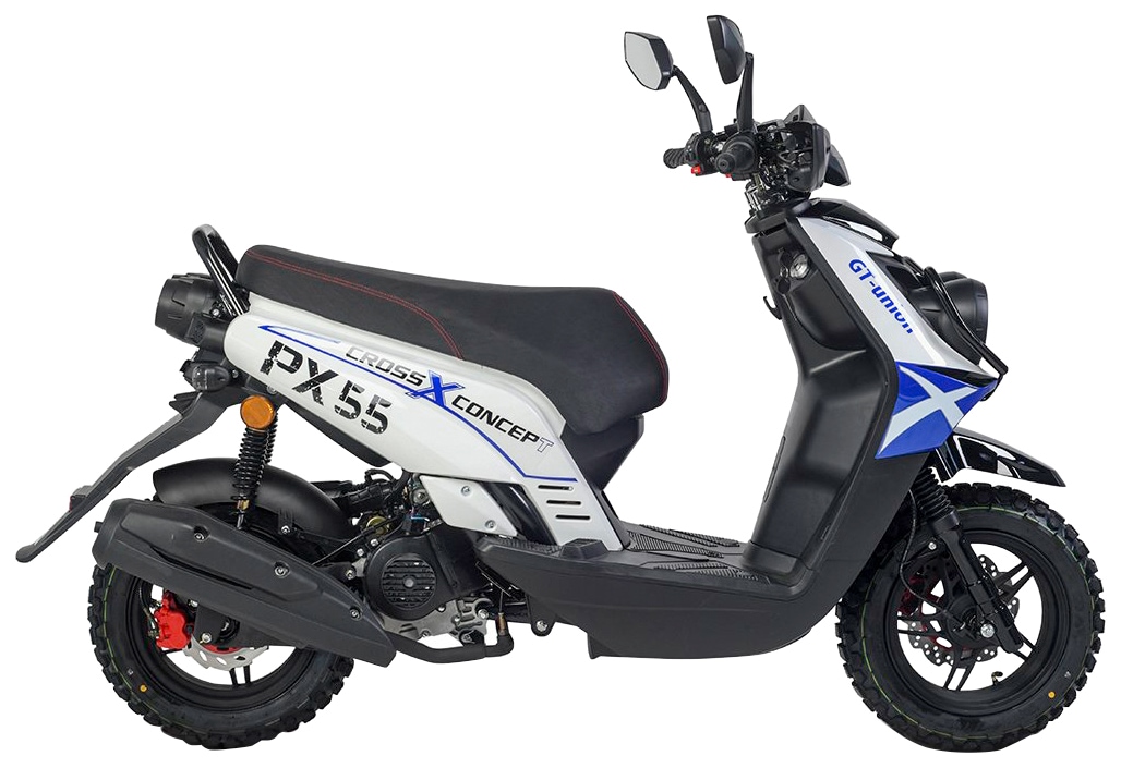 GT UNION Motorroller »PX 55 Cross-Concept«, 50 cm³, 45 km/h, Euro 5, 3 PS  jetzt im %Sale