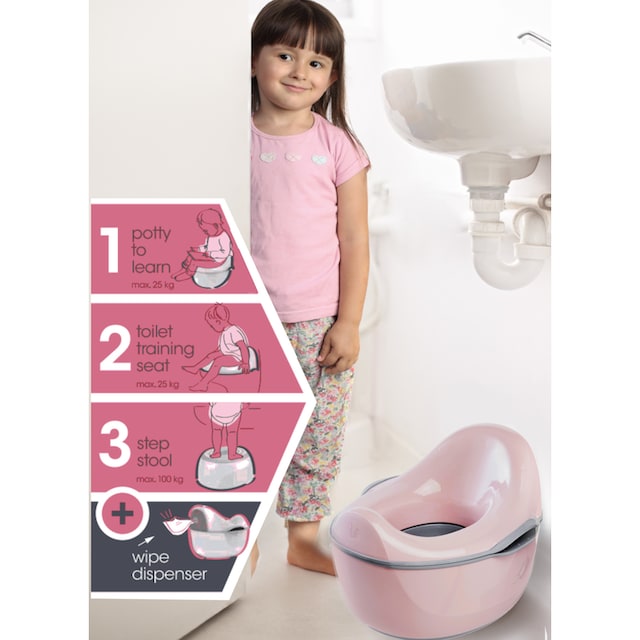 keeeper Toilettentrainer »kasimir babytopf deluxe 4in1, nordic pink«, Made  in Europe, FSC® - schützt Wald - weltweit online bestellen