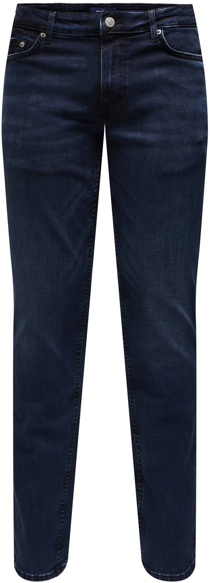 ONLY & SONS Slim-fit-Jeans »OS ONSLOOM SLIM BLUE GREY 40«, mit Destroyed Effekt