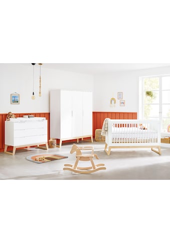 Pinolino® Babyzimmer-Komplettset »Bridge«, (Set, 3 St., Kinderbett, Kleiderschrank,... kaufen