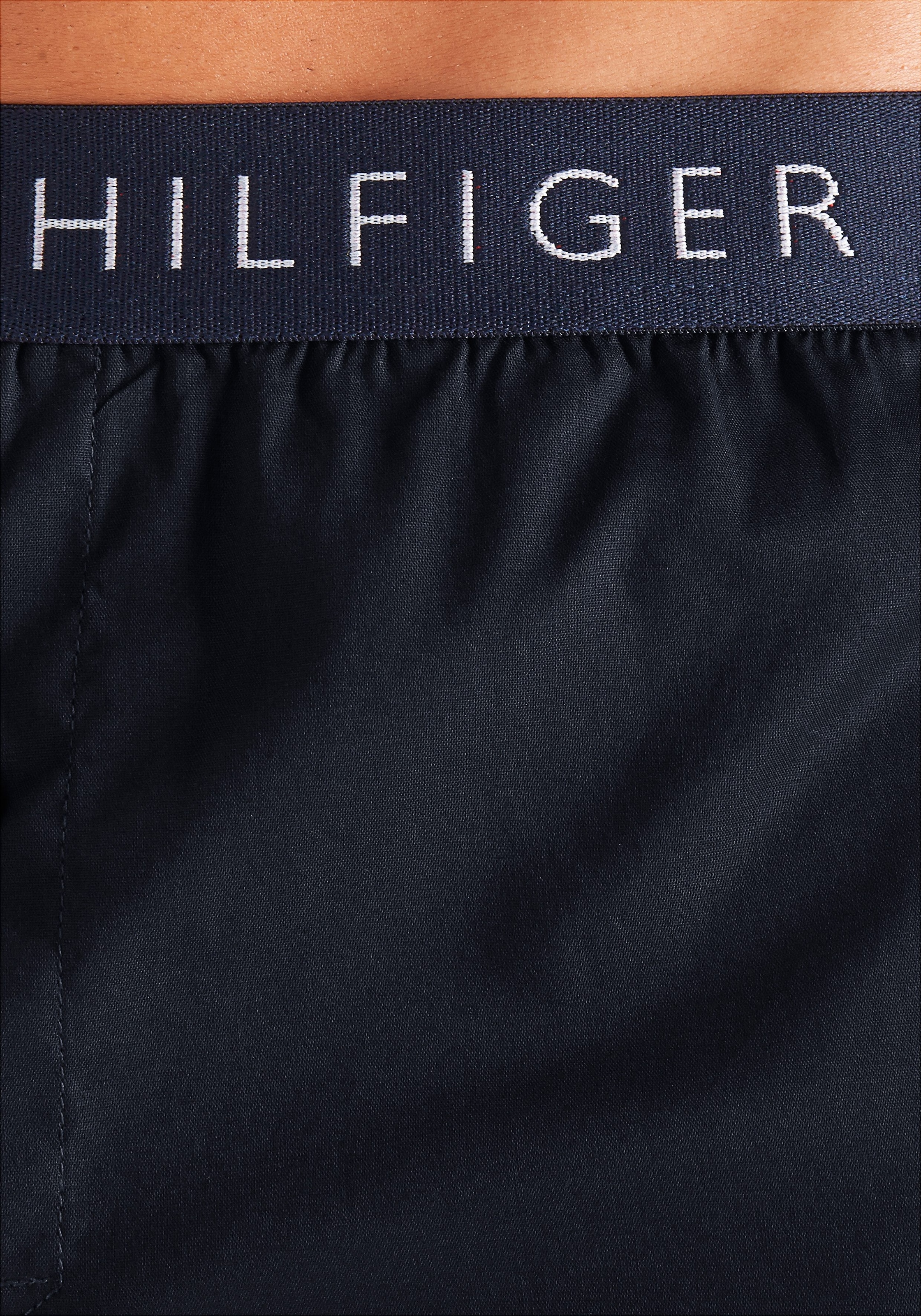 Tommy Hilfiger Underwear Webboxer, (1 St.), mit Logo am Bund