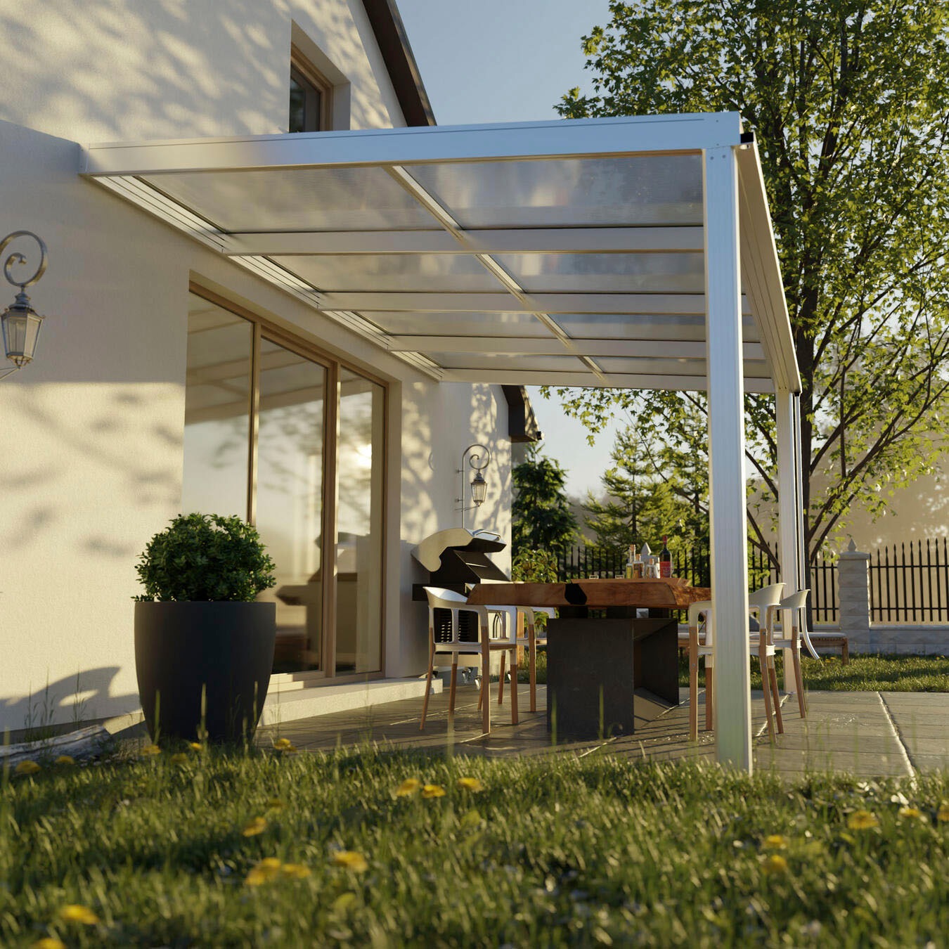 Beckmann Terrassendach »Exklusiv Gr. 2«