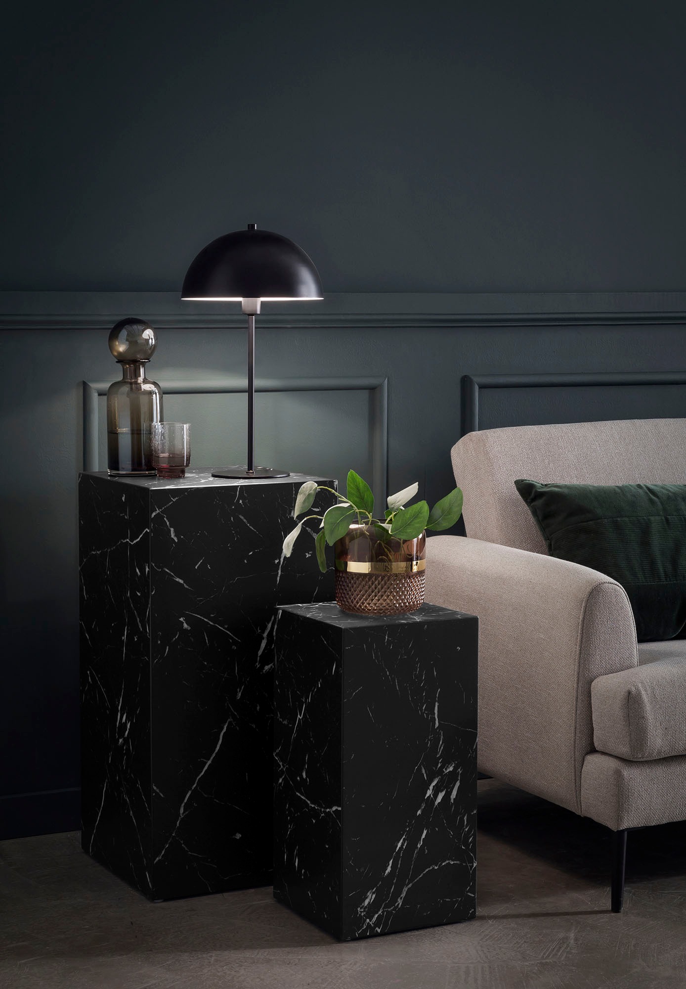 SalesFever Beistelltisch »Set an eleganten Beistelltischen« Set, foliert mi günstig online kaufen