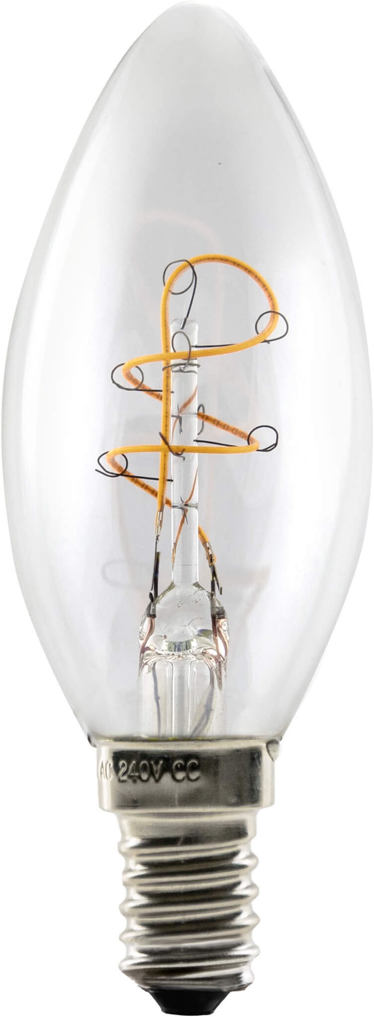 SEGULA LED-Filament »LED Kerze klar E14« E14 1 Stk. Warmweiß günstig online kaufen