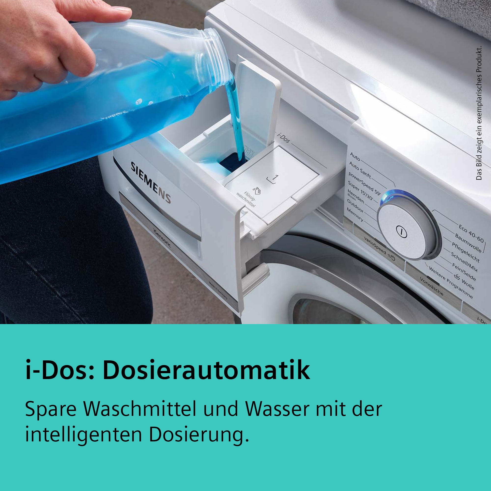 SIEMENS Waschmaschine iQ700 »WG56B2A42« 10 kg 1600 U/min