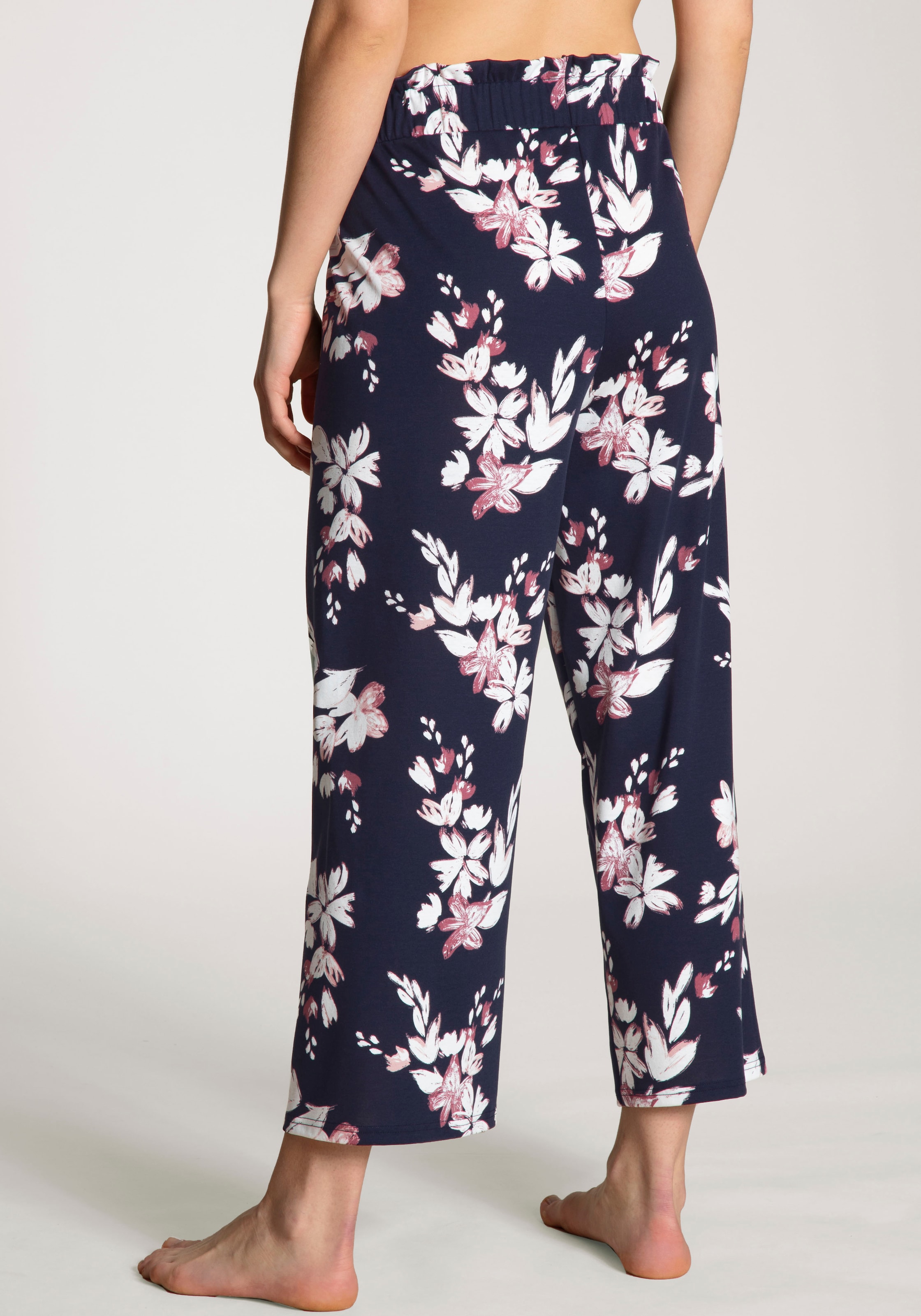 CALIDA 7/8-Hose »Favourites Dreams«, mit floralem Muster und Interlock-Qualität