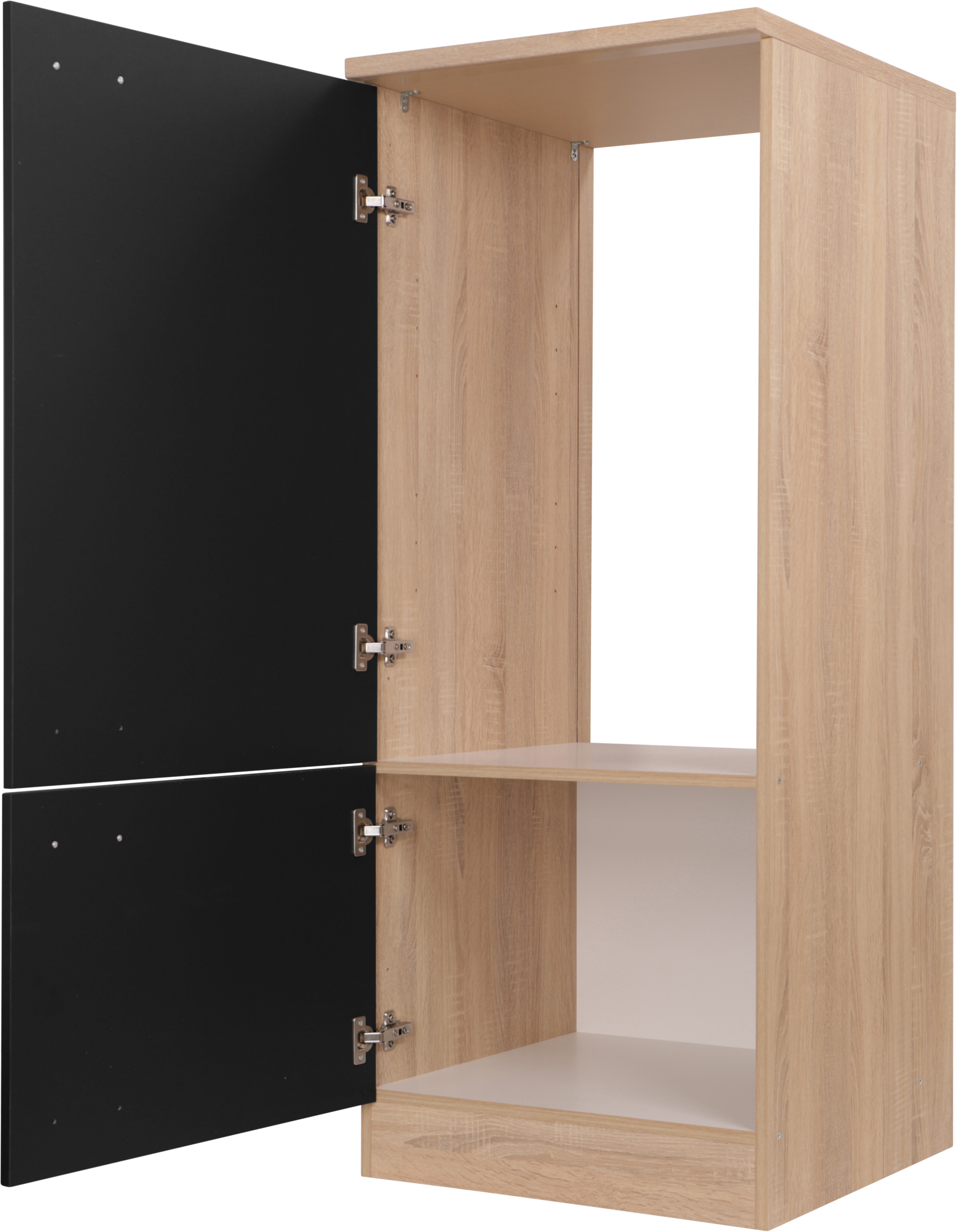 RESPEKTA Kühlumbauschrank »Merle« Breite 60 cm, Türen wechselseitig anschlagbar, Höhe 144,8 cm