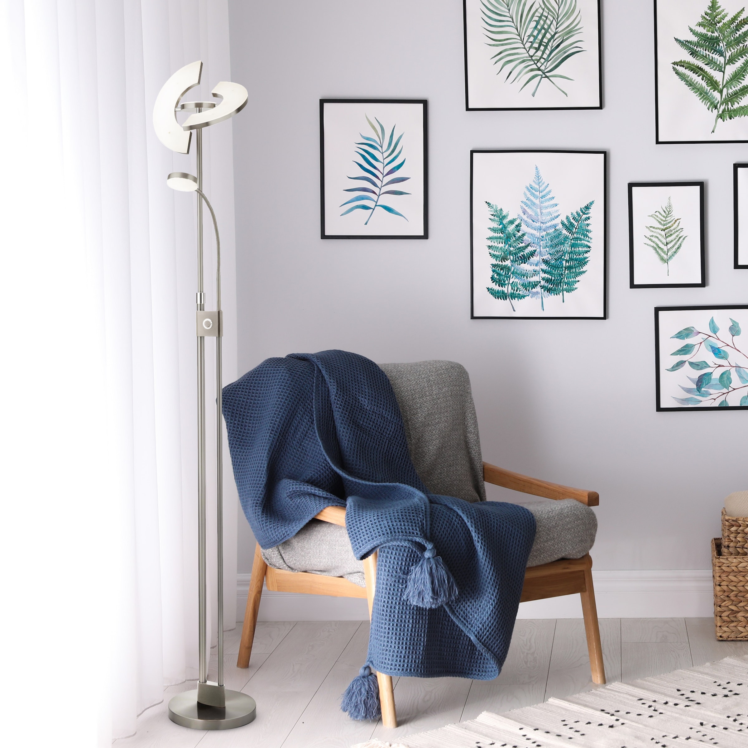 Searchlight Stehlampe »Gio Floor Lamp« LED-Modul 1 Stk. Warmweiß