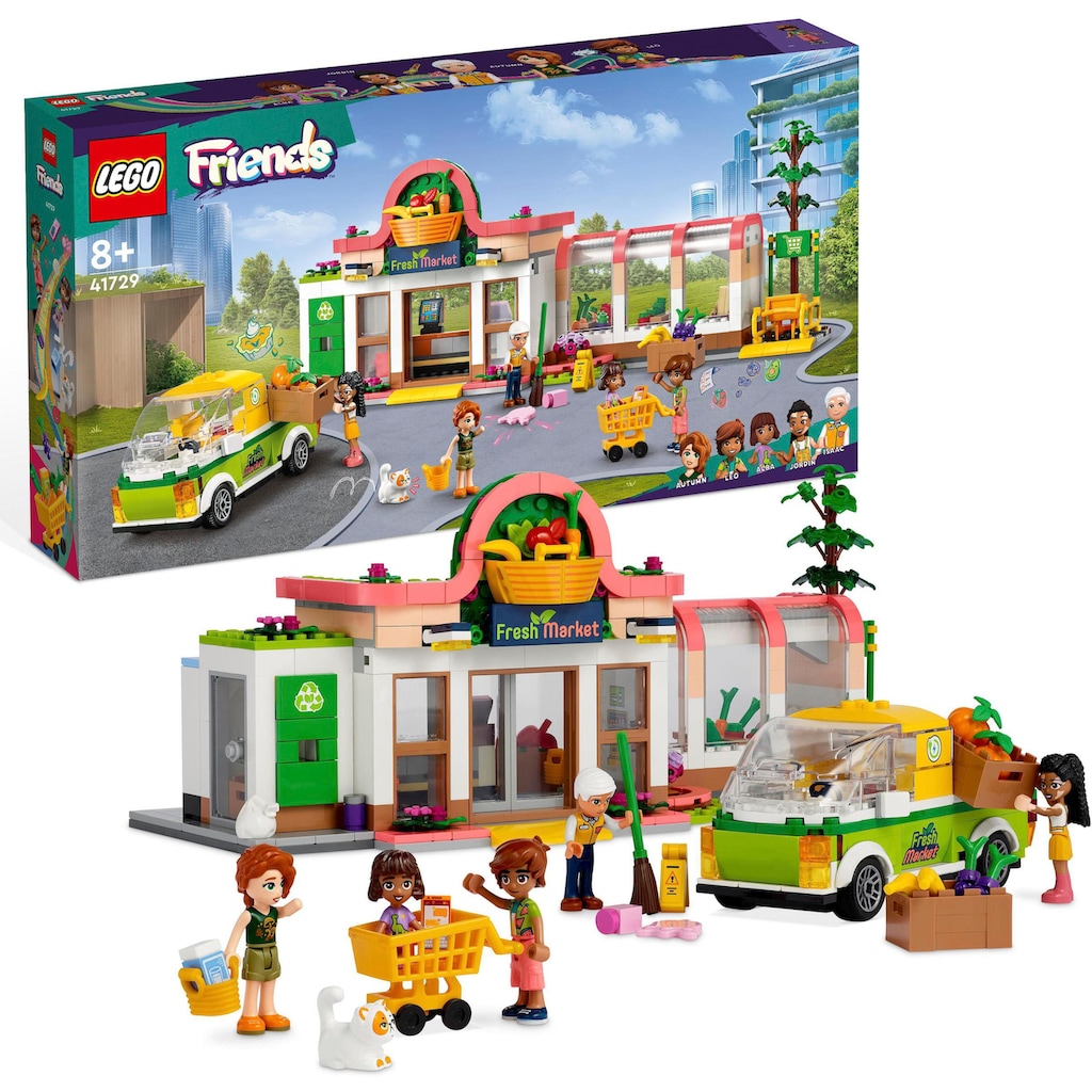 LEGO® Konstruktionsspielsteine »Bio-Laden (41729), LEGO® Friends«, (830 St.)