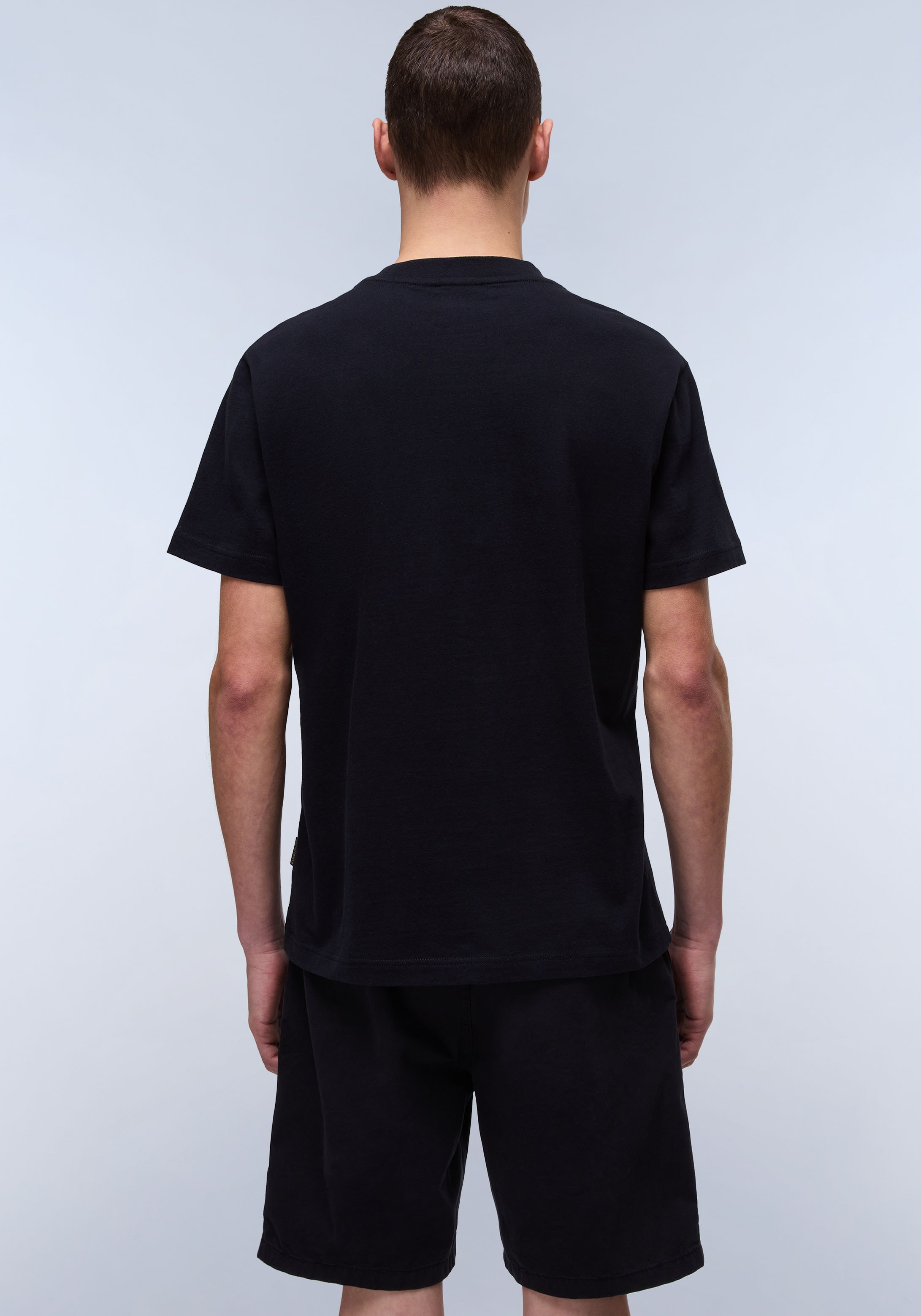 Napapijri Kurzarmshirt »S-IAATO«, Mit Rundhalsausschnitt