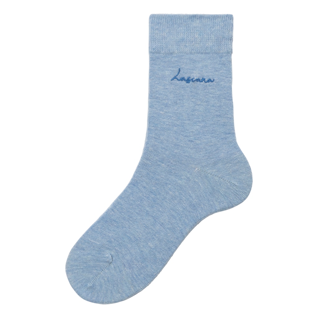 LASCANA Basicsocken, (Box, 7 Paar)