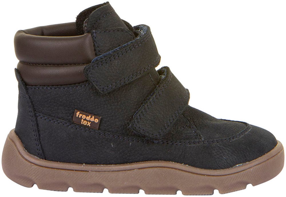 froddo® Barfußschuh »ZERU TEX FURRY BAREFOOT«, Klettstiefel, High Top Sneaker, Winterstiefel mit Lammfell-Innensohle