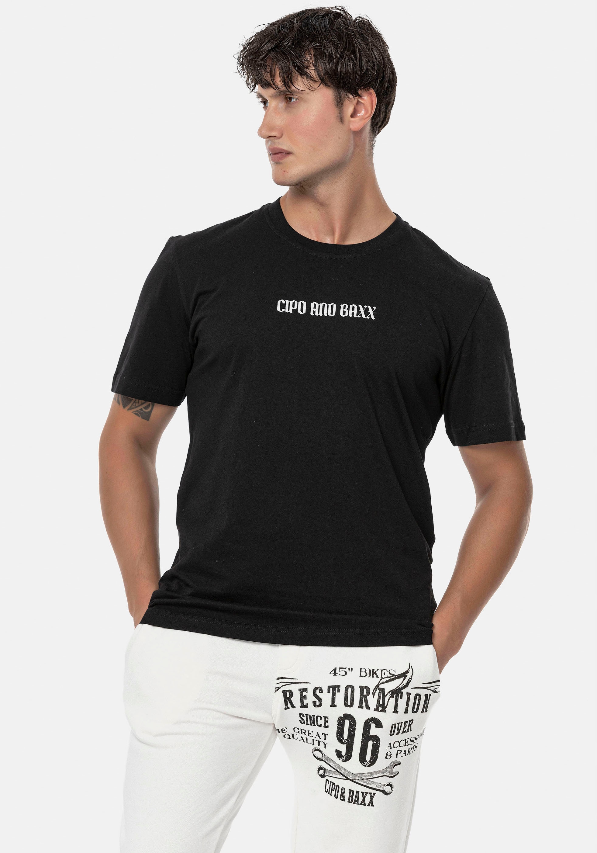 Cipo & Baxx Kurzarmshirt