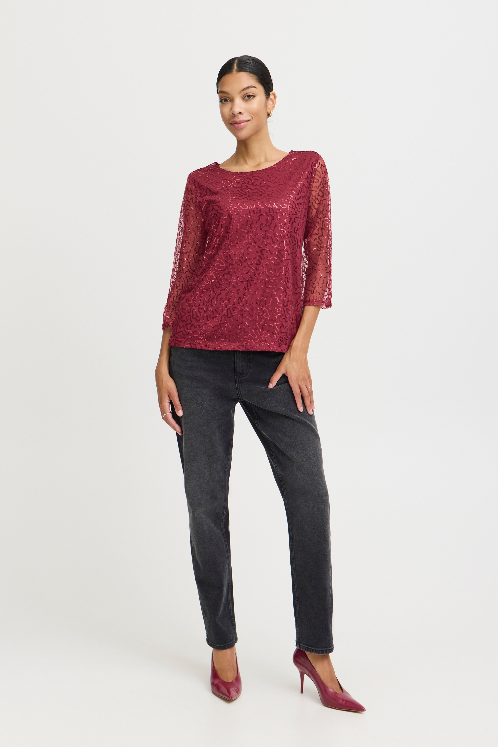 b.young Longtop »T-Shirt BYSOFFA«
