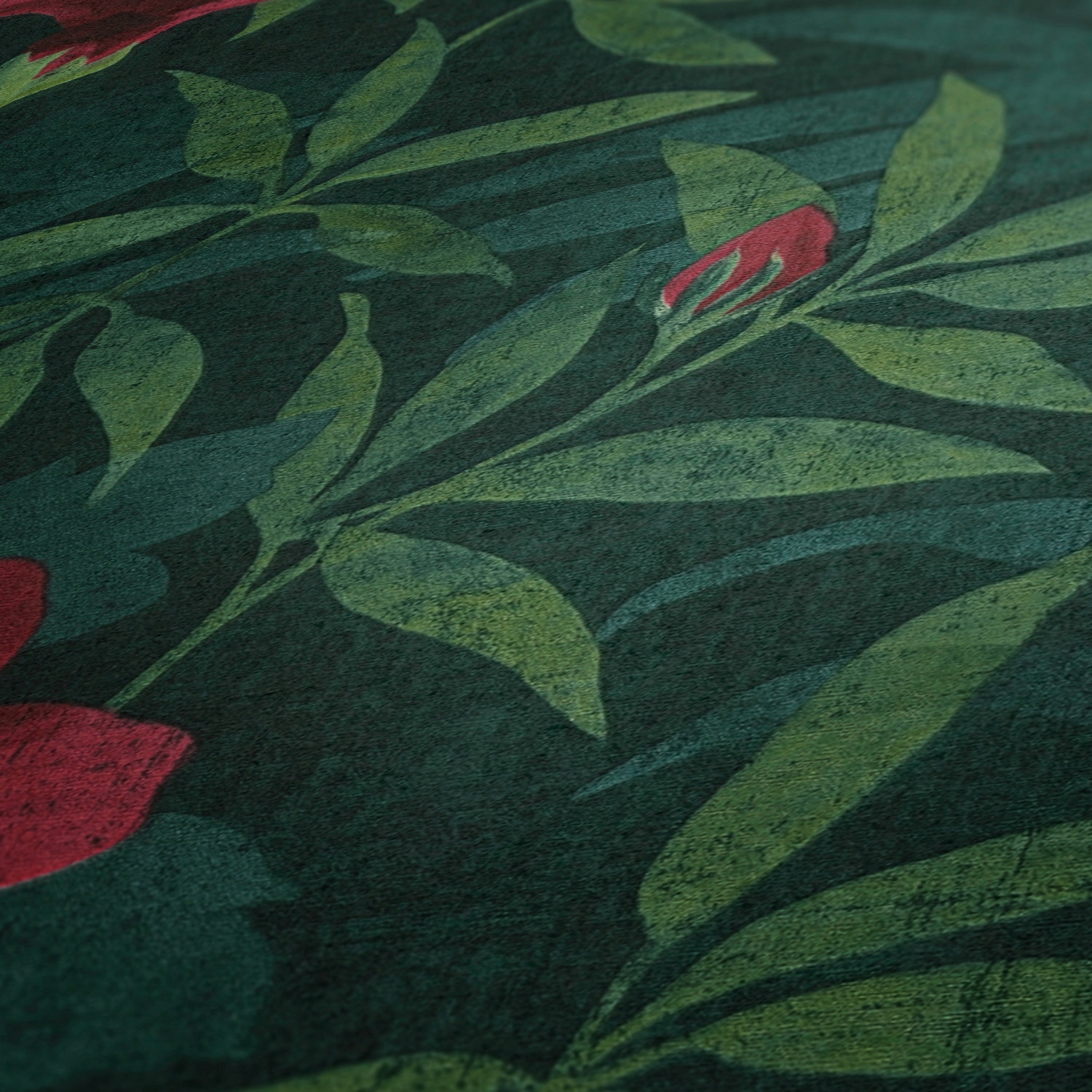 A.S. Création Vliestapete »Cuba«, floral-botanisch-tropisch, Dschungeltapete Tapete Blumen Tapeten Wohnzimmer Schlafzimmer Küche