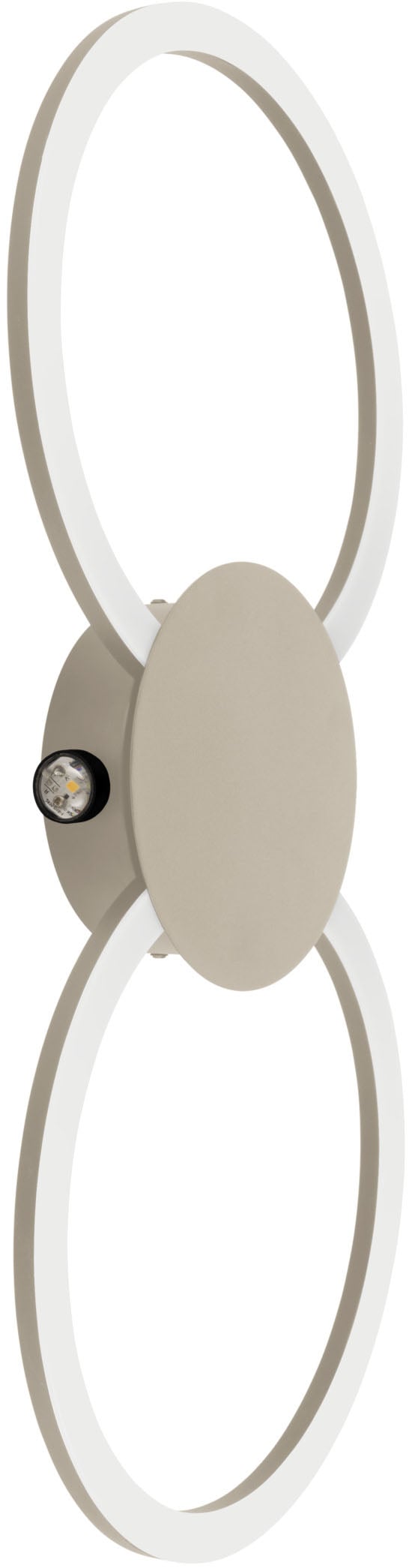 EGLO Deckenleuchte »VENTICELLO 1 Deckenlampe - Alu - LED;LED - 20W;0,91W - günstig online kaufen