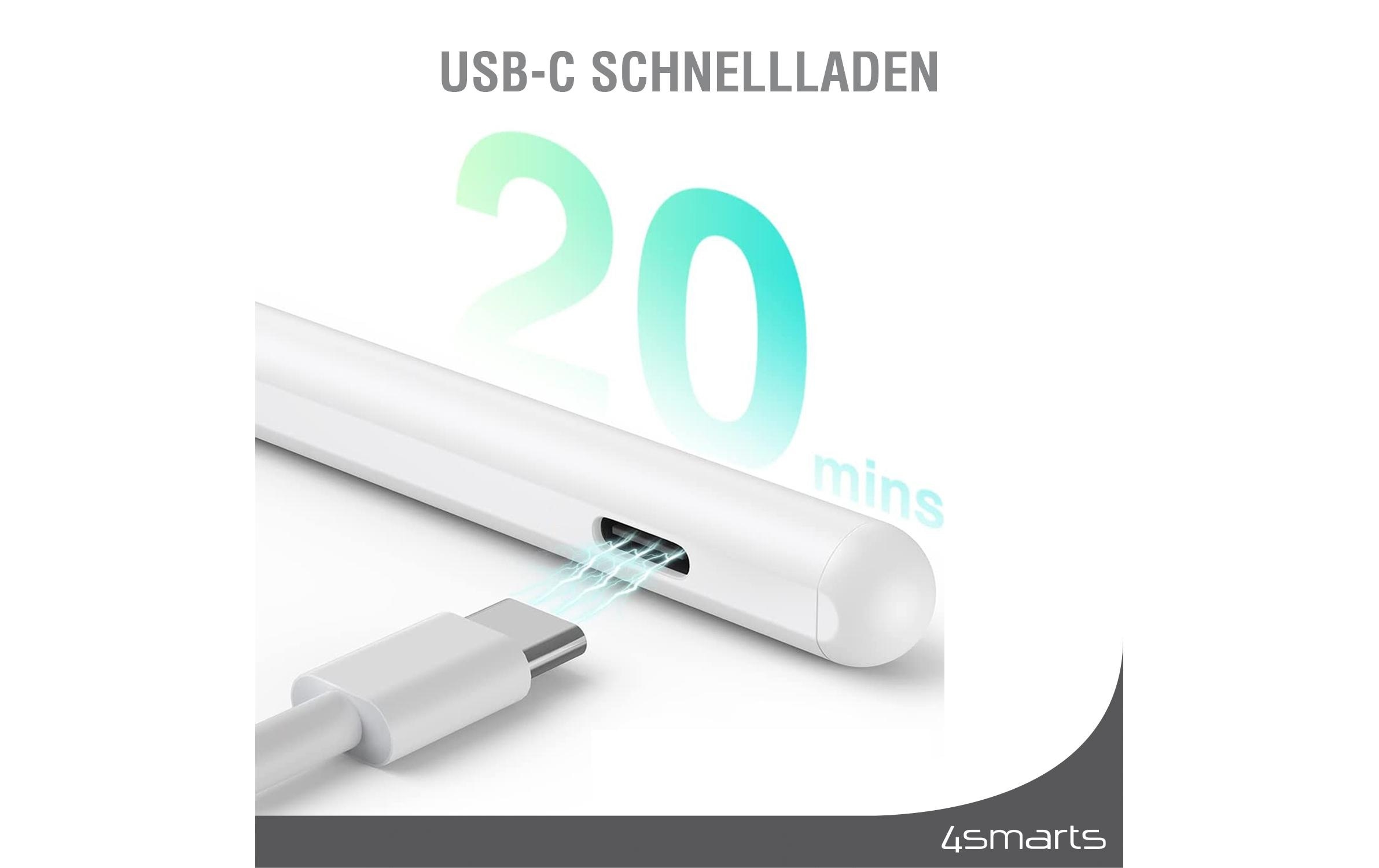 4smarts Eingabestift »Pencil Pro 3 Weiss«