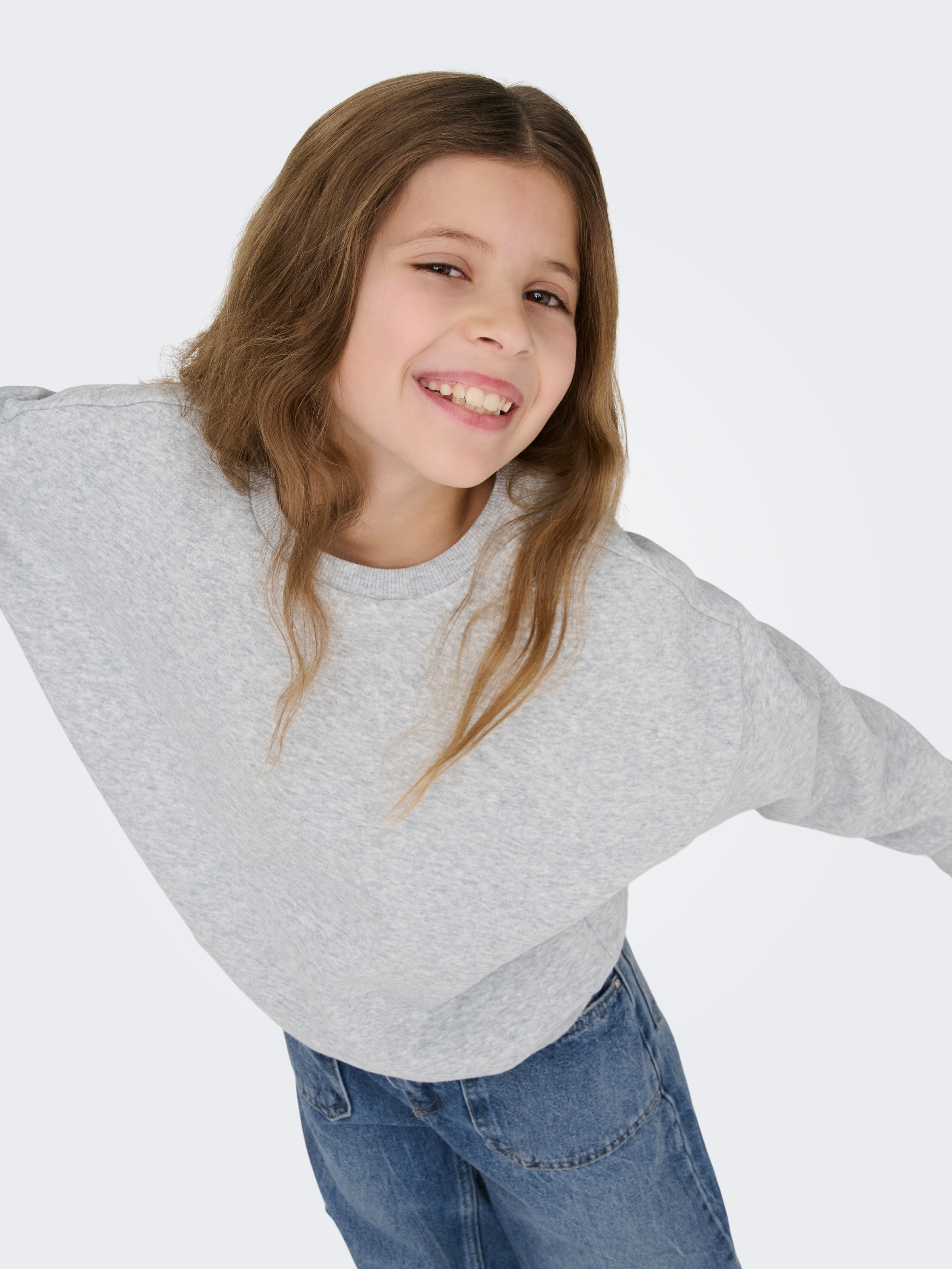 KIDS ONLY Sweatshirt »KOGSWEAT L/S CREW OVERSIZE SWT NOOS«
