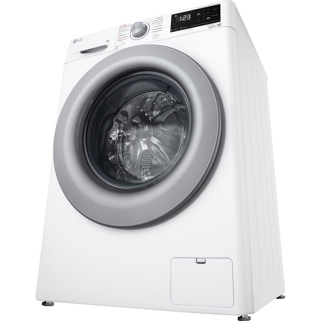 LG Waschmaschine »F4WV3284«, Serie 3, F4WV3284, 8 kg, 1400 U/min