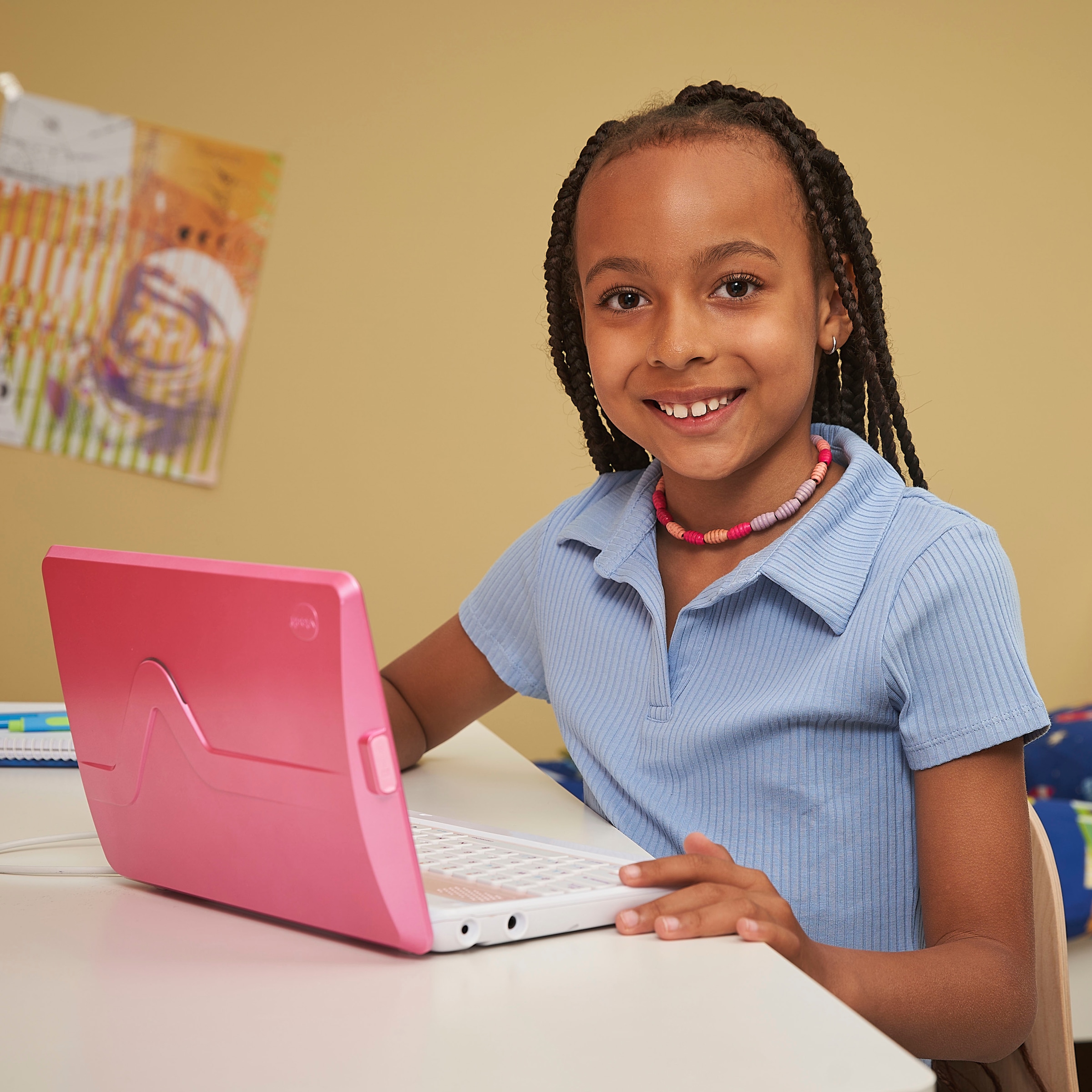 Vtech® Kindercomputer »School & Go, Genio Lernlaptop XL pink«