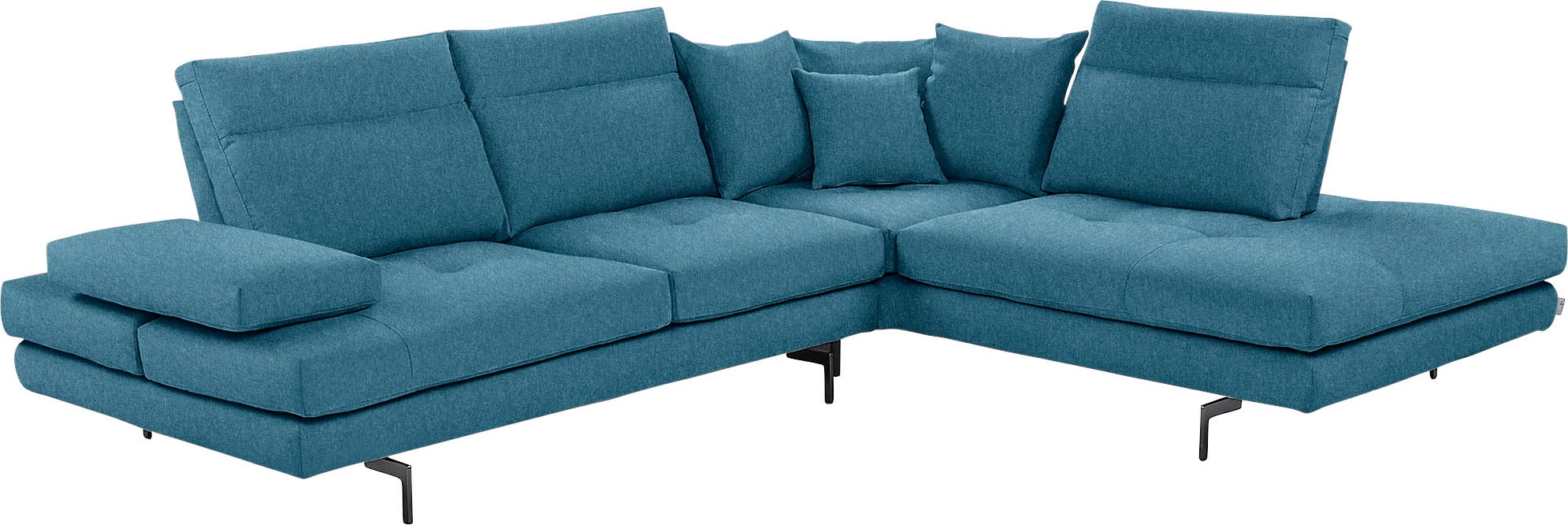 CALIA ITALIA Ecksofa »Toby Wing, Komfortsofa mit Sitzkomfort der Extraklass günstig online kaufen