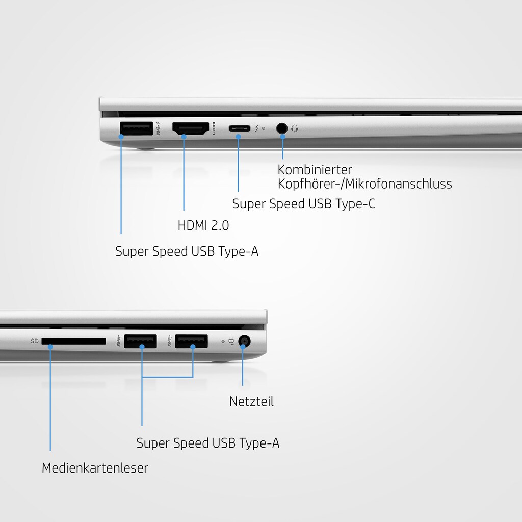 HP Notebook »ENVY 17-ch0076ng«, 43,9 cm, / 17,3 Zoll, Intel, Core i7, GeForce MX450, 512 GB SSD