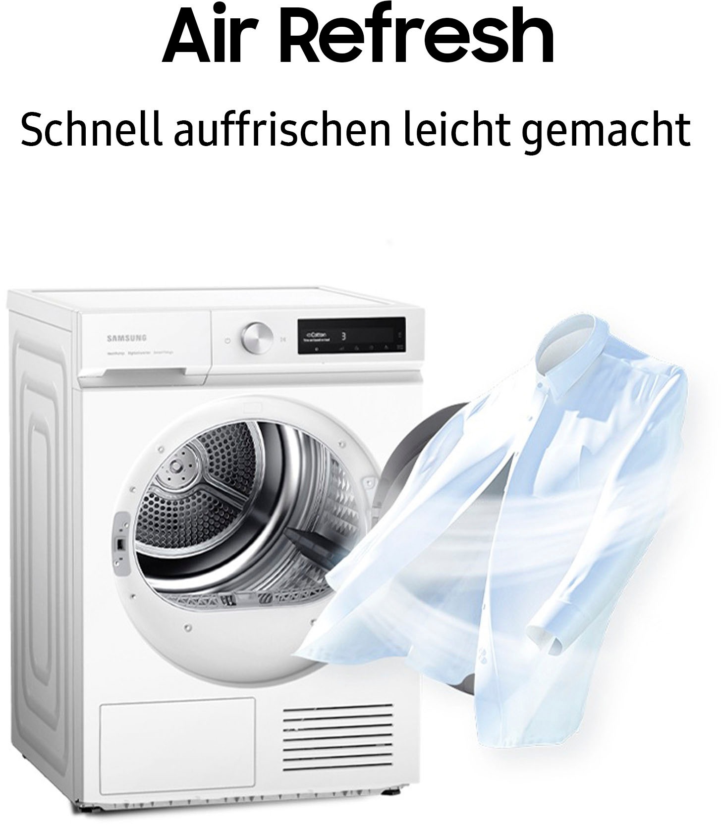 Samsung Wärmepumpentrockner »DV90BB7445GW«, 9 kg