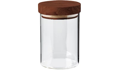 Zeller Present Vorratsglas, (Set, 3 tlg.), Bügelverschluss, Deckel  Kiefernholz online kaufen