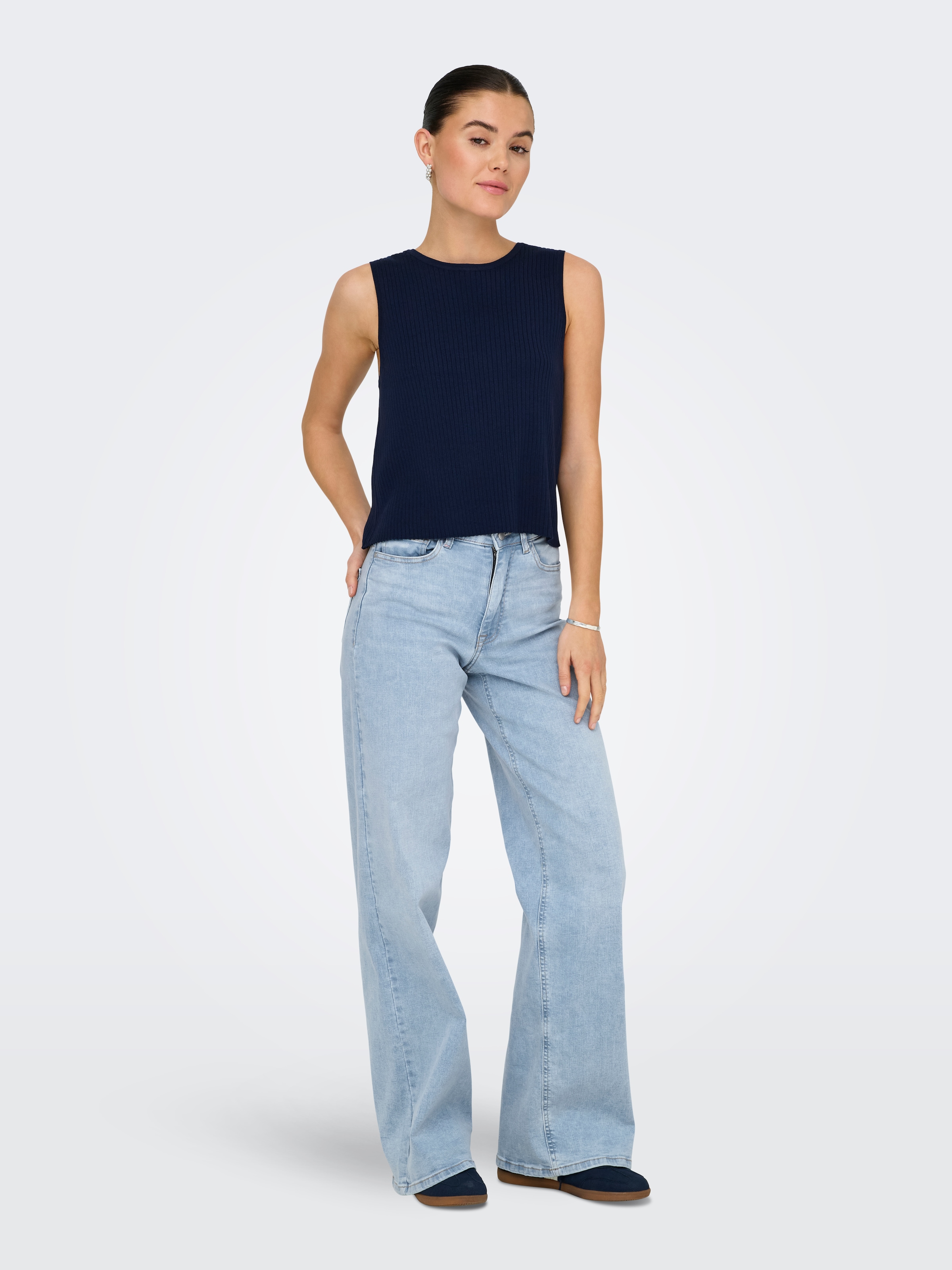 JDY High-waist-Jeans »JDYFELINA-FINA HW WIDE JNS LBD DNM NOOS«
