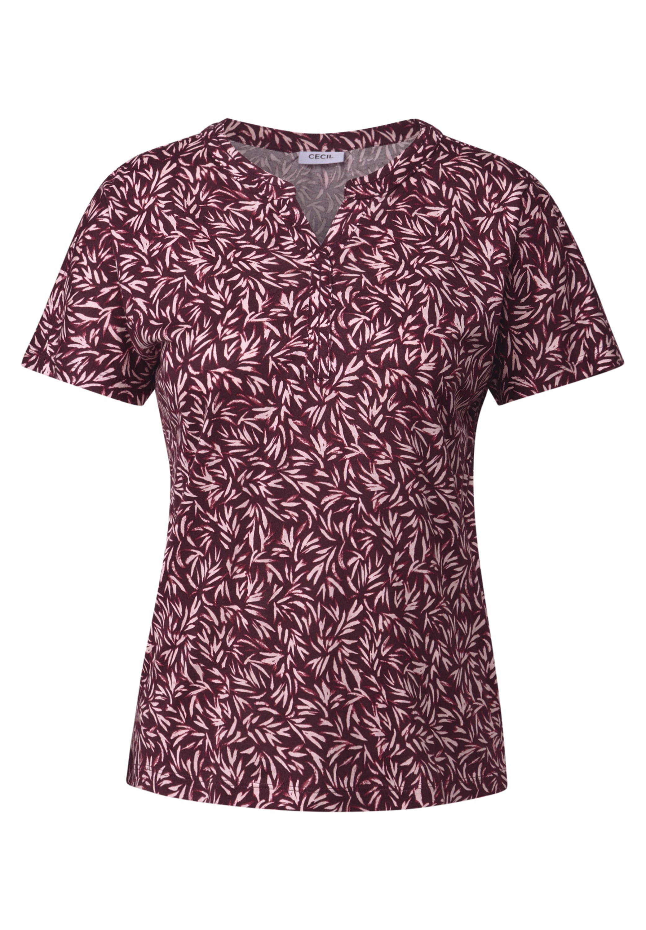 Cecil T-Shirt, mit Minimal Print und im Tunika Look