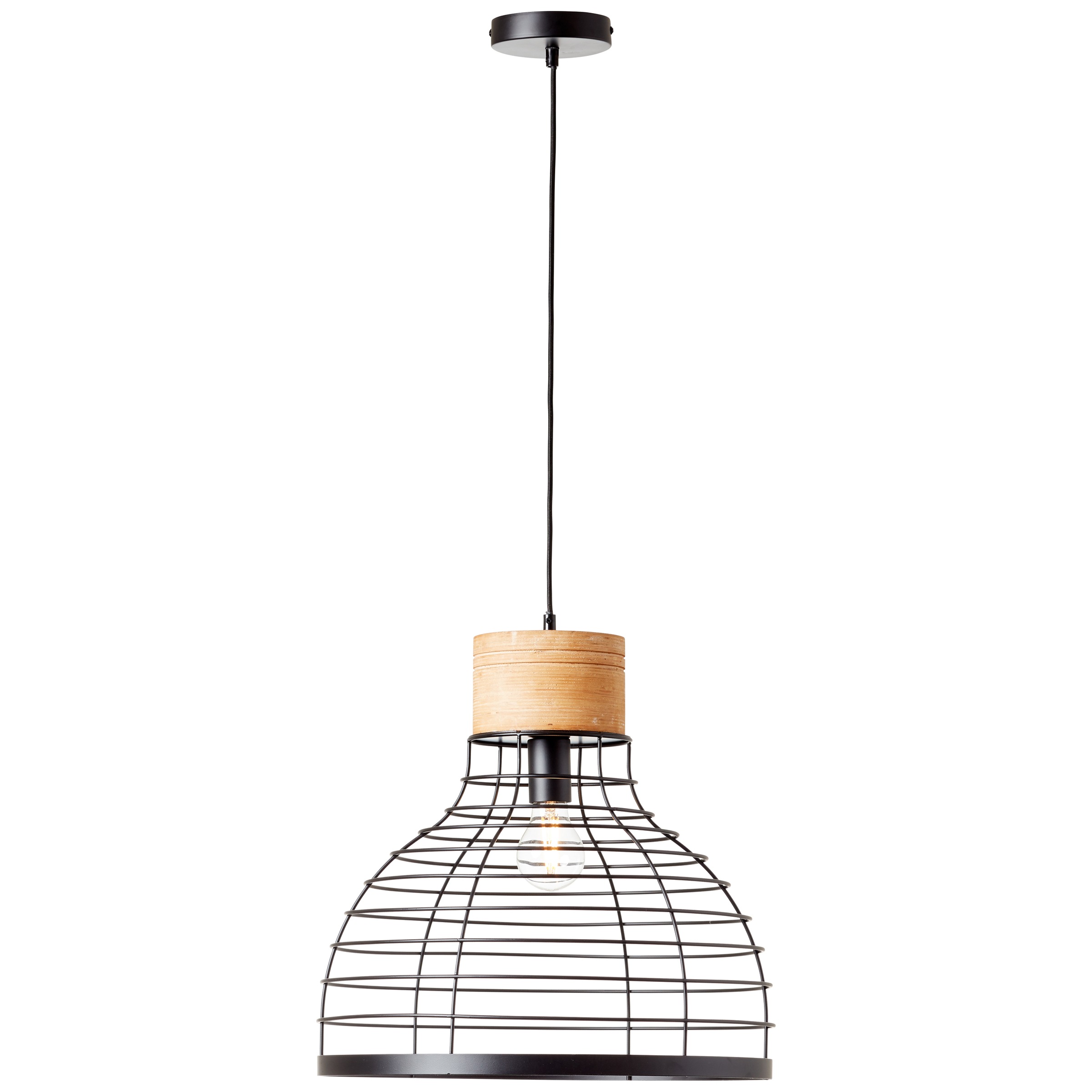 Brilliant Pendelleuchte »Avia«, 1 flammig, Leuchtmittel E27   ohne Leuchtmi günstig online kaufen