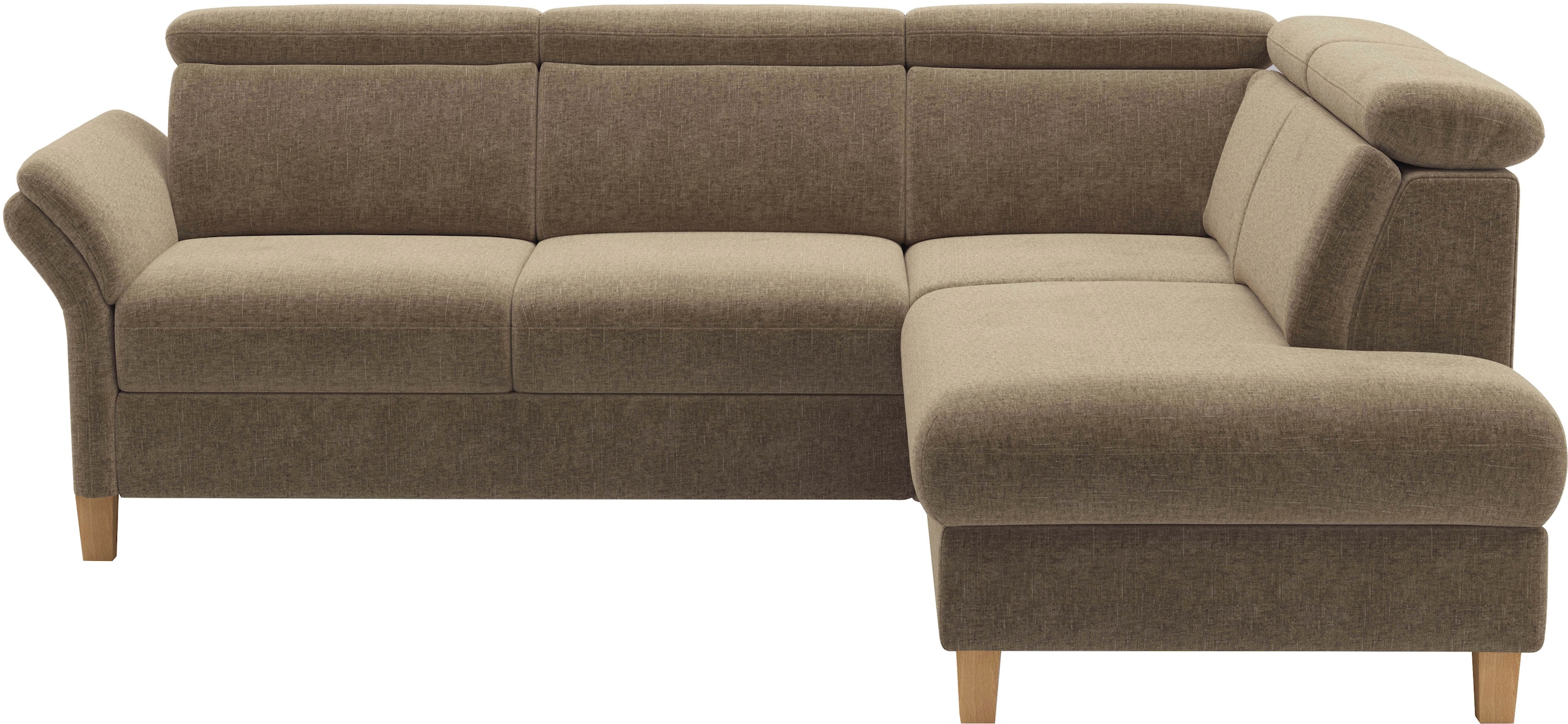 Home affaire Ecksofa »Glendale, L-Form« inkl. Kopfteilverstellung, wahlweis günstig online kaufen