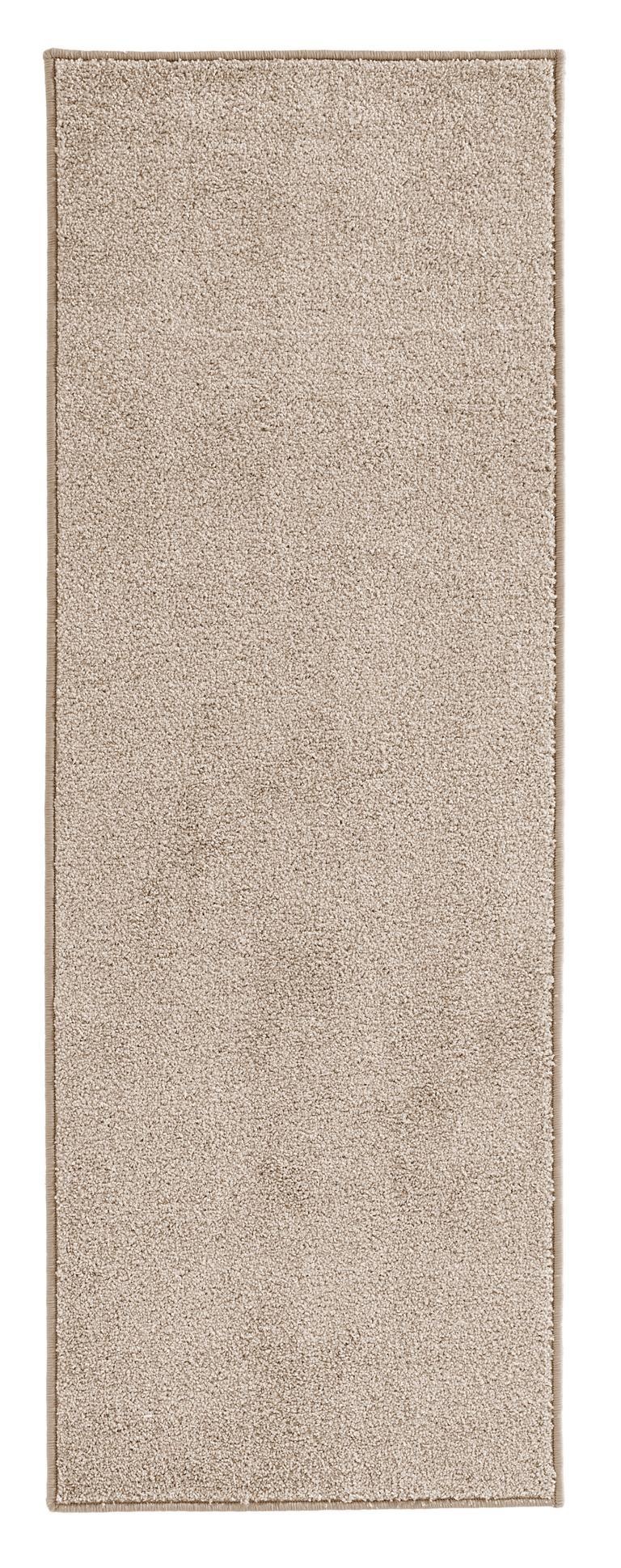 HANSE Home Teppich »Pure 100 Kurzflor«, rechteckig, 13 mm Höhe, Kurzflor, Unifarben, Läufer, Modern, Wohnzimmer, Kinderzimmer, Flur