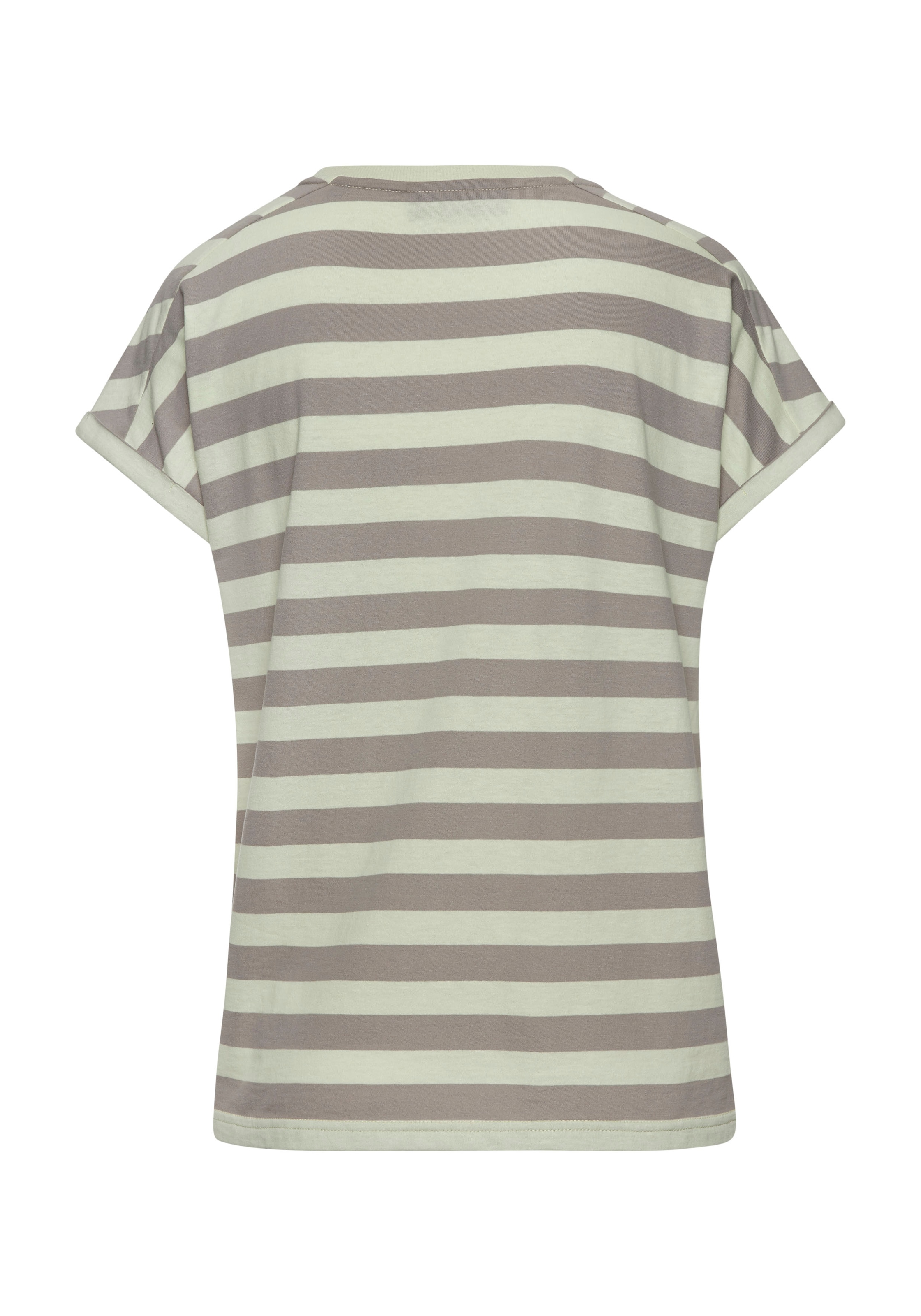Elbsand T-Shirt »Calisa«, mit Streifenmuster, sportliches Kurzarmshirt aus Baumwoll-Mix