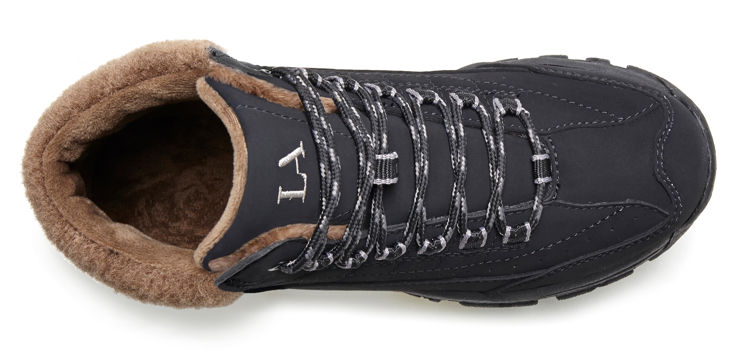 LASCANA Winterstiefelette, Outdoor Boots, Ankle Sneaker mit robuster Sohle und Warmfutter
