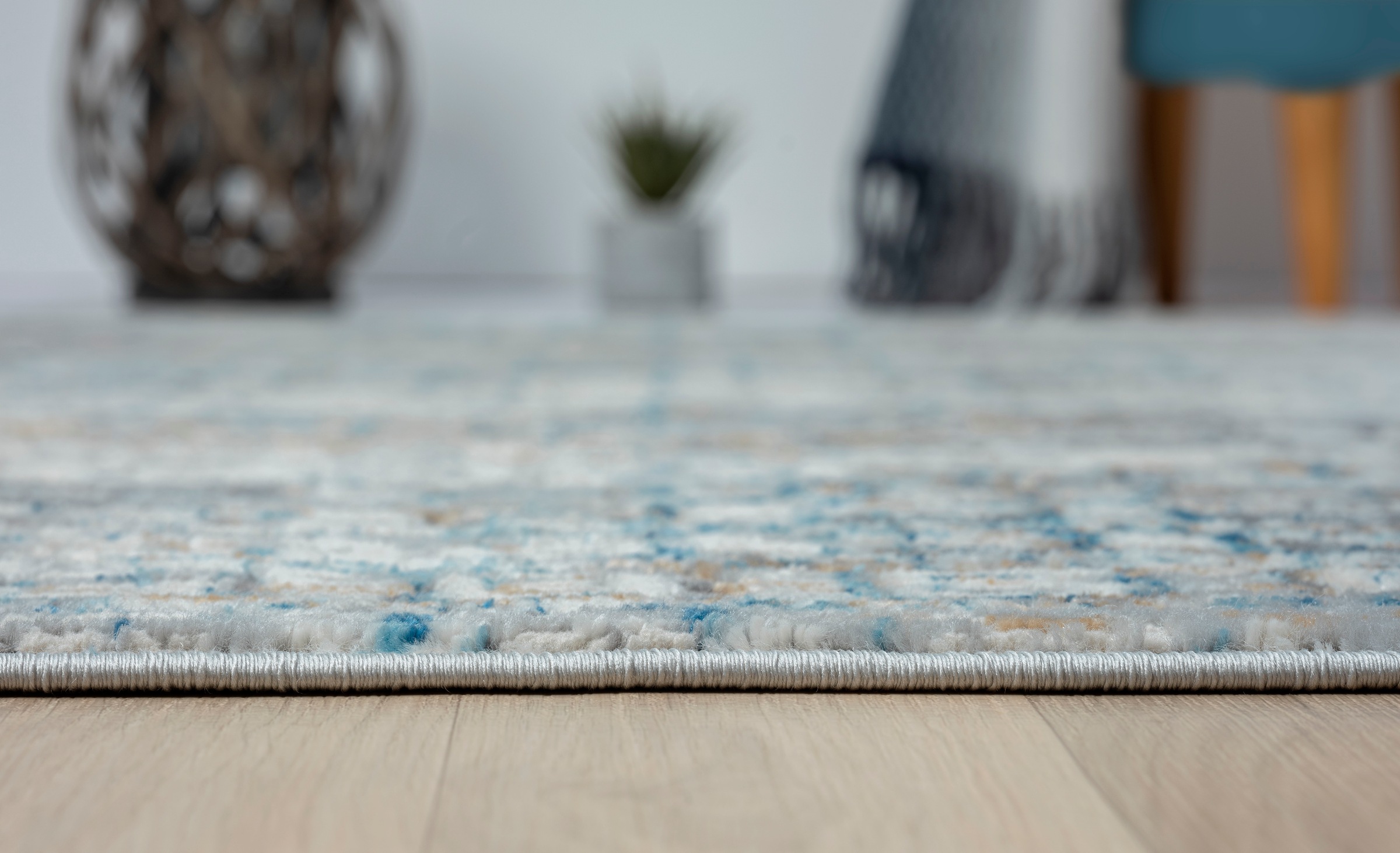 OTTO home Teppich »Jaxyn« rechteckig 8 mm Höhe Kurzflor, modernes Design, pflegeleicht, Wohnzimmer