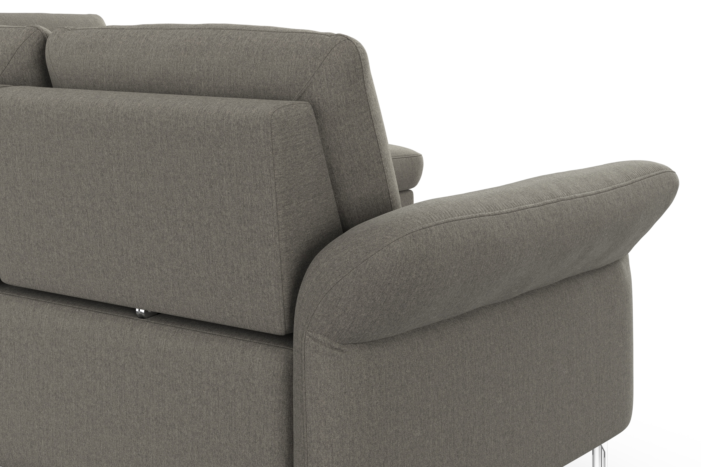 INOSIGN Ecksofa »Palm Beach L-Form«, Federkern, mit Sitztiefenverstellung, wahlweise mit Bettfunktion