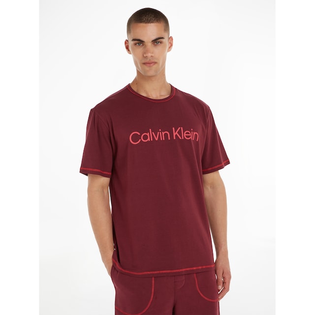 Calvin Klein T-Shirt »S/S CREW NECK«, mit Logodruck auf der Brust online  bestellen